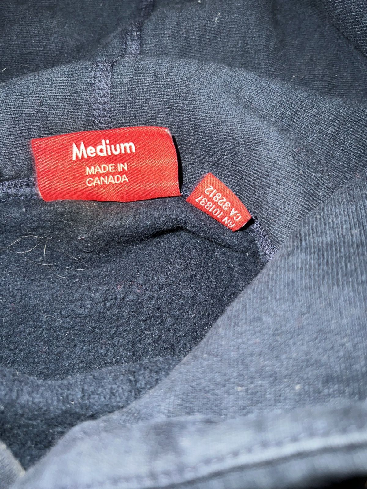 Supreme Supreme FW16 Reflective 3m Mini Box Logo hoodie Navy Size US M / EU 48-50 / 2 - 4 Thumbnail