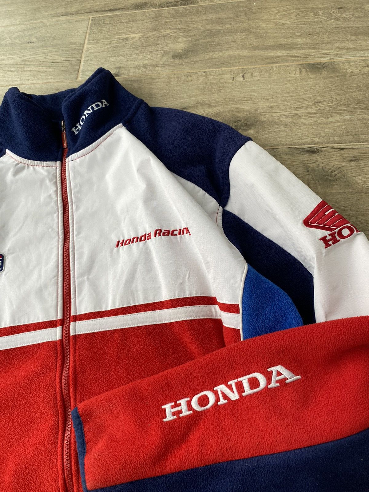 Formula 1 × Honda Honda Vintage Racing Fleece Jacket Size US XL / EU 56 / 4 - 8 Thumbnail