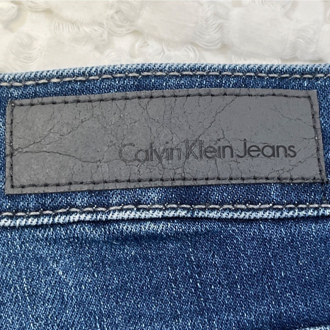 Calvin Klein Calvin Klein Men's Blue Jeans/Straight Leg 32x32 SKU 4485 Size US 32 / EU 48 - 5 Thumbnail