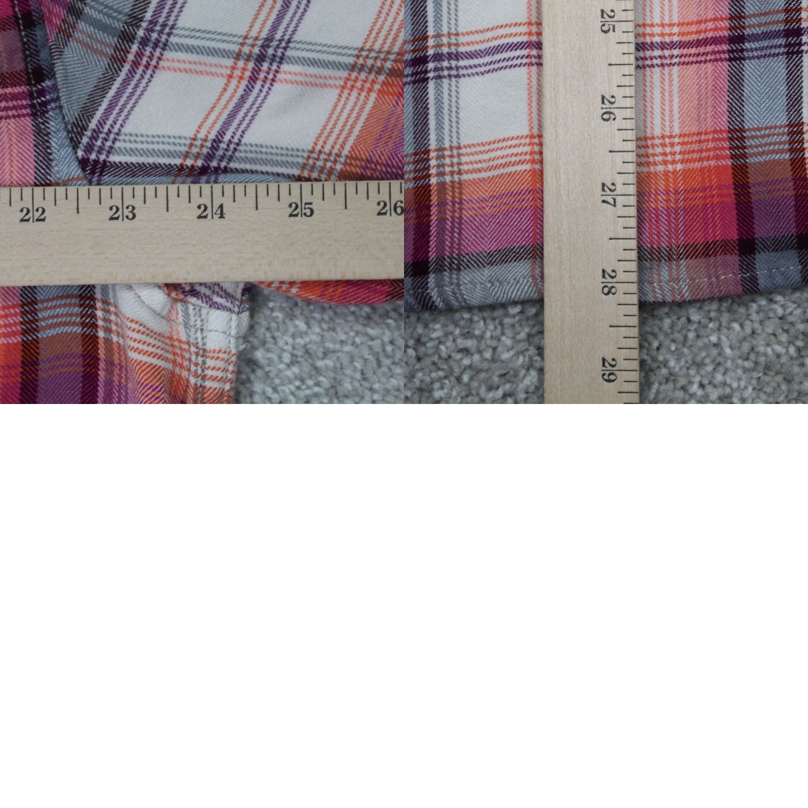 Tommy Bahama Tommy Bahama Shirt Men XL Pink/Purple/White Plaid Rayon L/S Button Up Vintage: No Size US XL / EU 56 / 4 - 9 Thumbnail