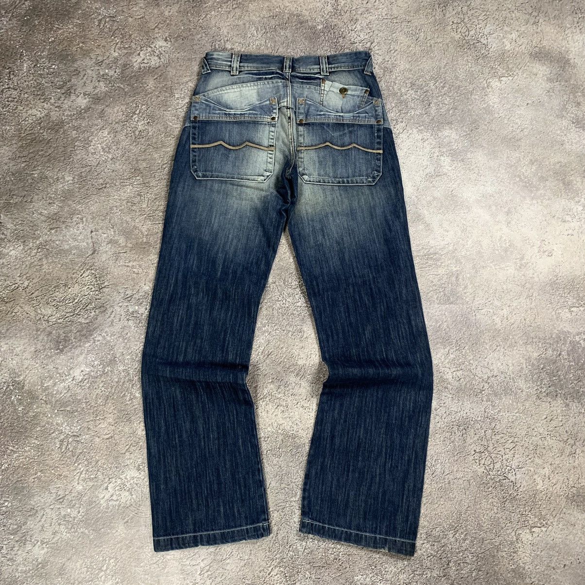 Vintage Vintage Y2K Baggy Distressed Cargo Pants Grunge Japan 32 Size US 32 / EU 48 - 4 Thumbnail