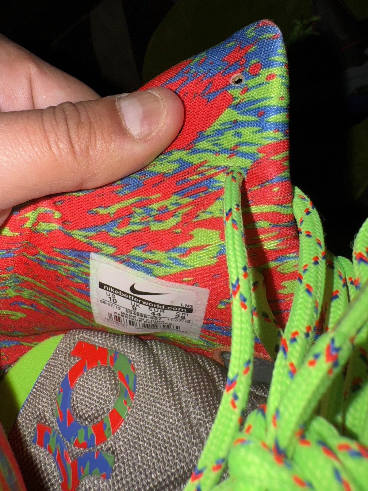 Nike Nike KD V Nerf Size US 10 / EU 43 - 7 Thumbnail