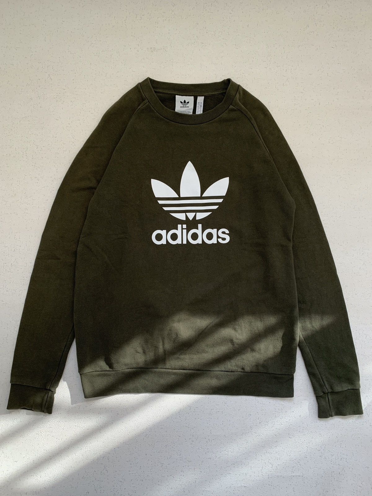 Adidas Adidas Originals Trefoil Crewneck Green Size US S / EU 44-46 / 1 - 1 Thumbnail