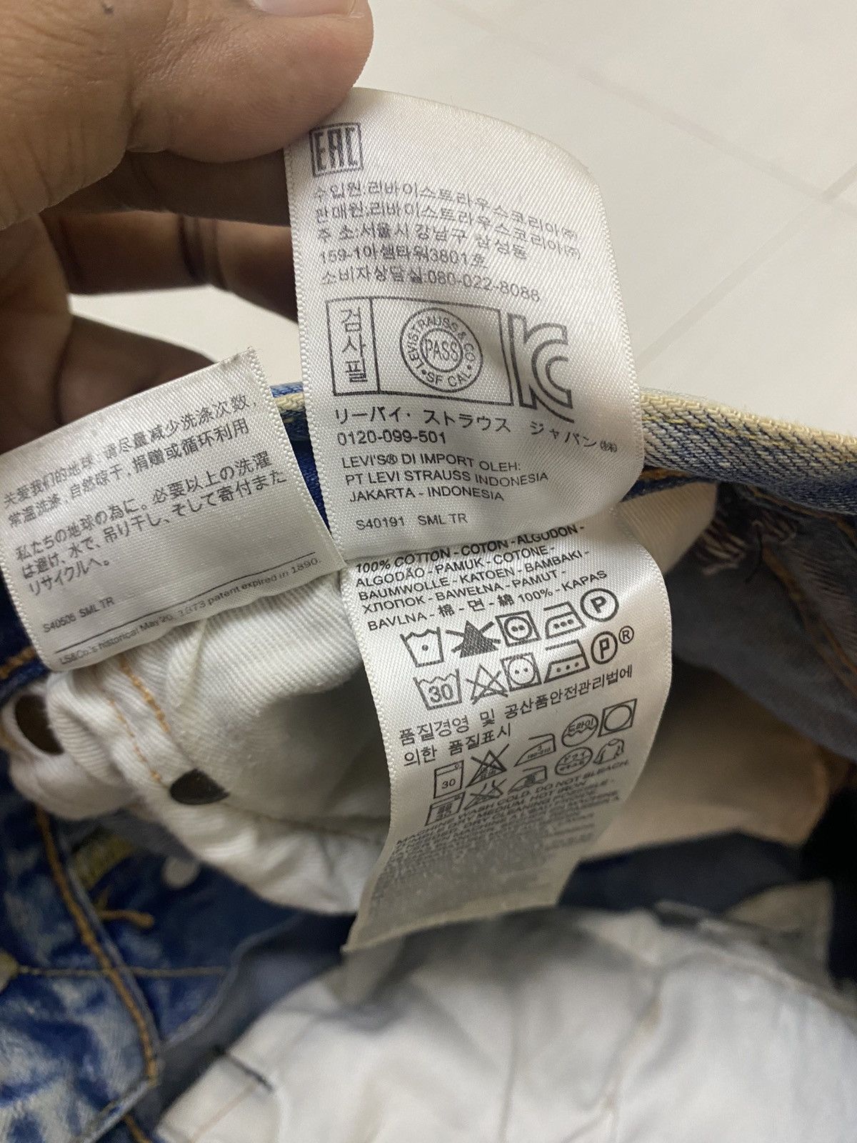 Levi's × Levi's Vintage Clothing LEVIS 501 JEANS FADED CUSTOM Size US 34 / EU 50 - 8 Thumbnail