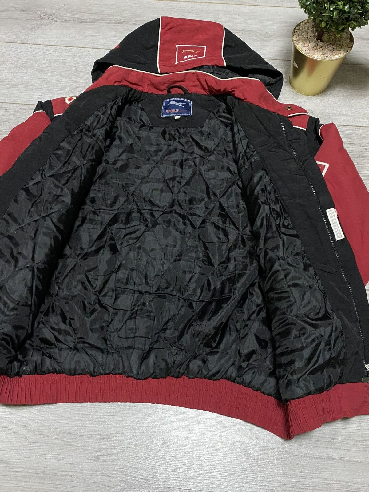 Marlboro Marlboro Ferrari vintage racing bomber shell jacket Size US XL / EU 56 / 4 - 11 Thumbnail