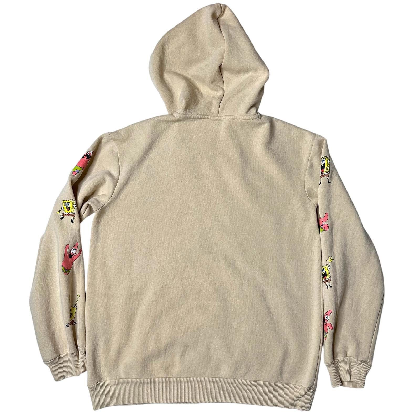 Nickelodeon Nickelodeon Sponge Bob Patrick Graphic Hoodie Tan Unisex M Size US M / EU 48-50 / 2 - 2 Thumbnail