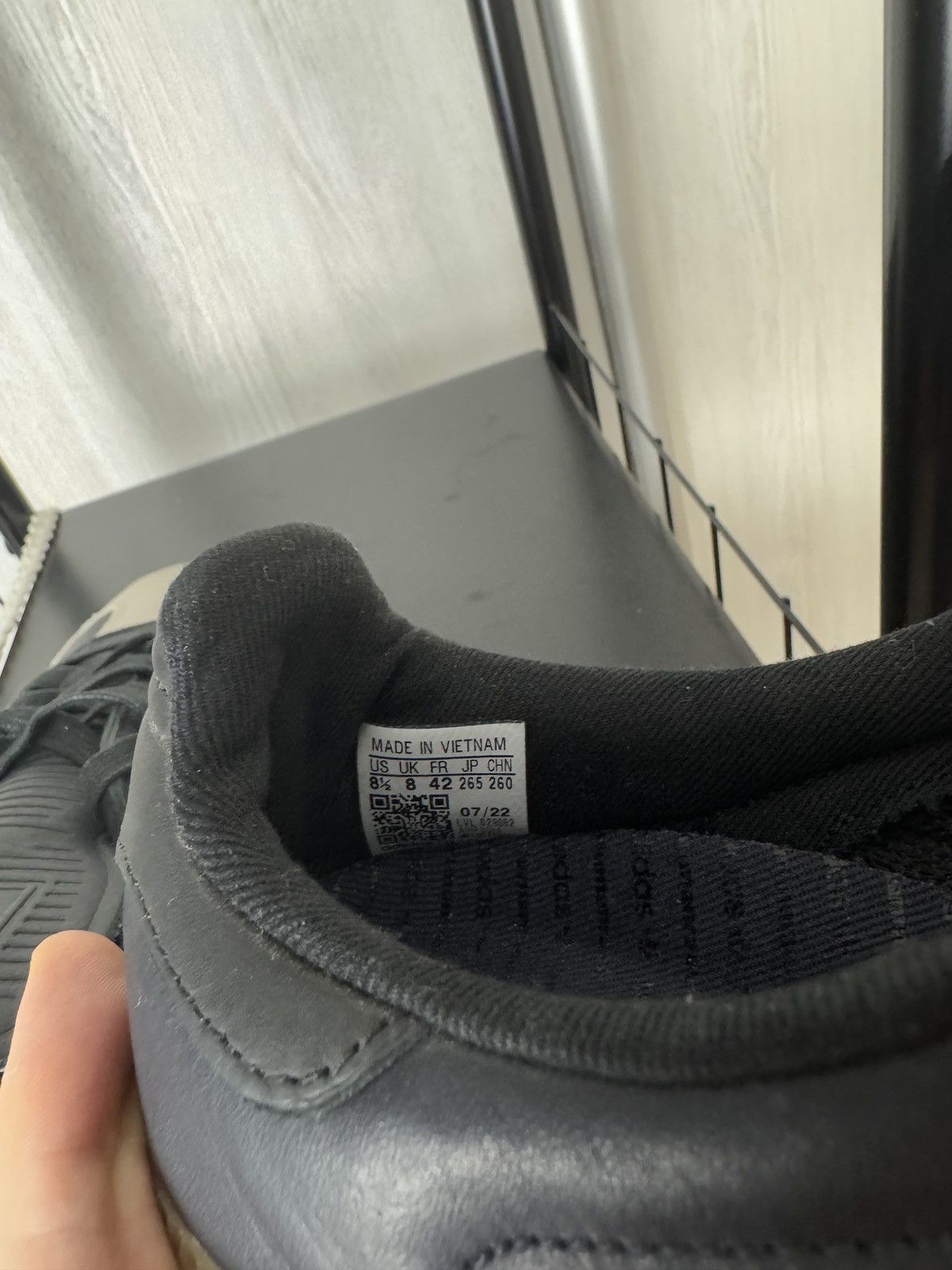 Adidas Adidas x Pharrell Williams Humanrace Samba Night Grey Shoes Size US 8.5 / EU 41-42 - 10 Thumbnail