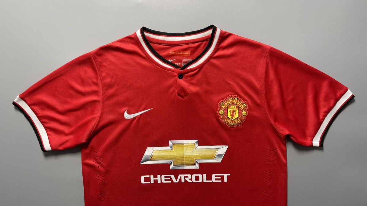Nike × Vintage MAN UNITED NIKE 2014/2015 FOOTBALL HOME JERSEY #26 KAGAWA Size US M / EU 48-50 / 2 - 3 Thumbnail