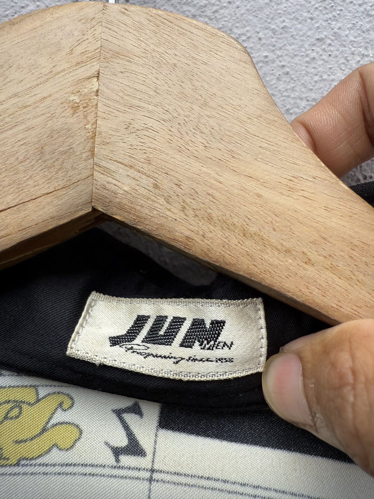 Junya Watanabe 💥GRAIL💥 Vintage Luxurious JUN MEN Fullprint Printed Calender Size US L / EU 52-54 / 3 - 9 Thumbnail