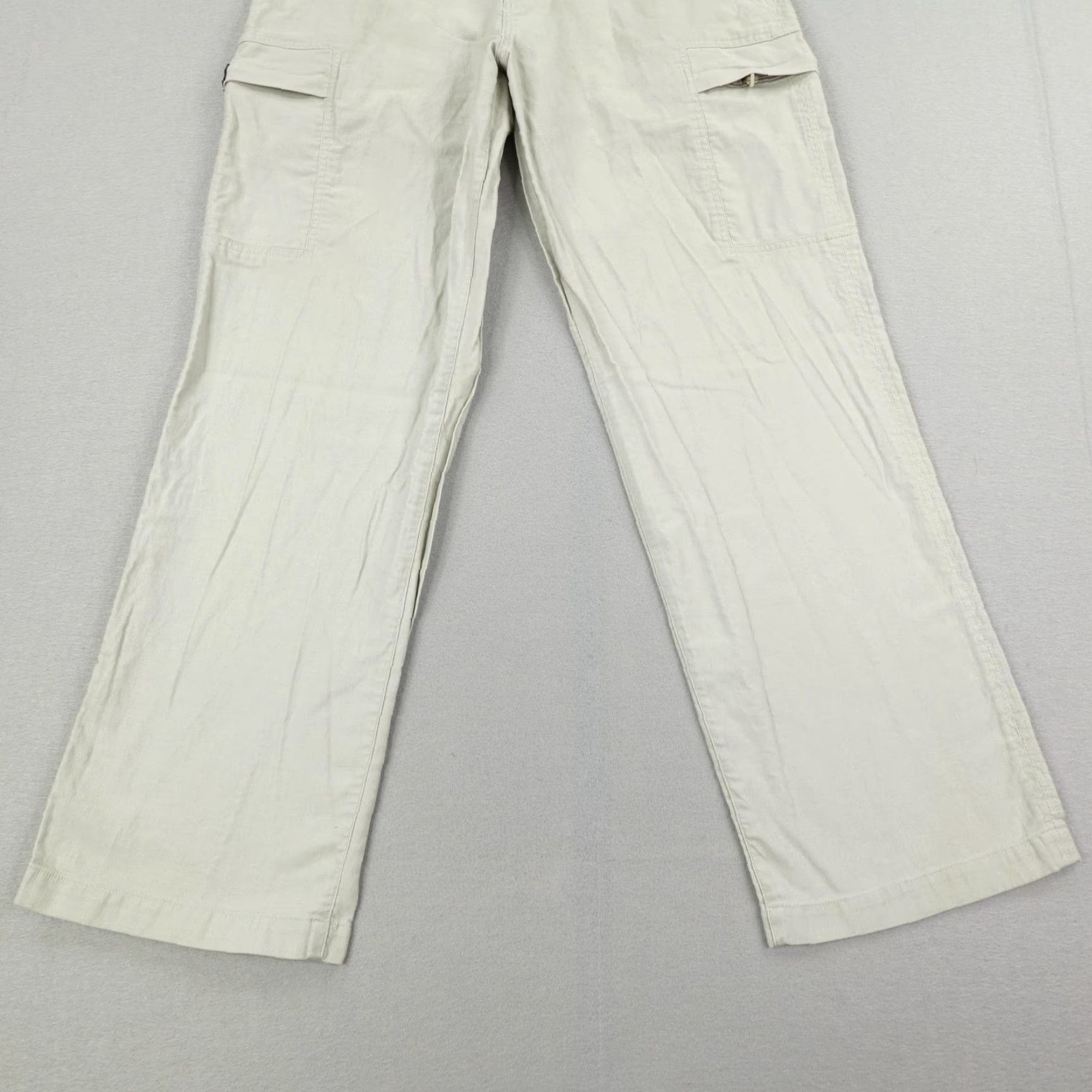 Anchor Blue VINTAGE Anchor Blue Cargo Pants Mens 32x32 Khaki Beige Cotton Utility Casual Y2K Size US 32 / EU 48 - 3 Thumbnail