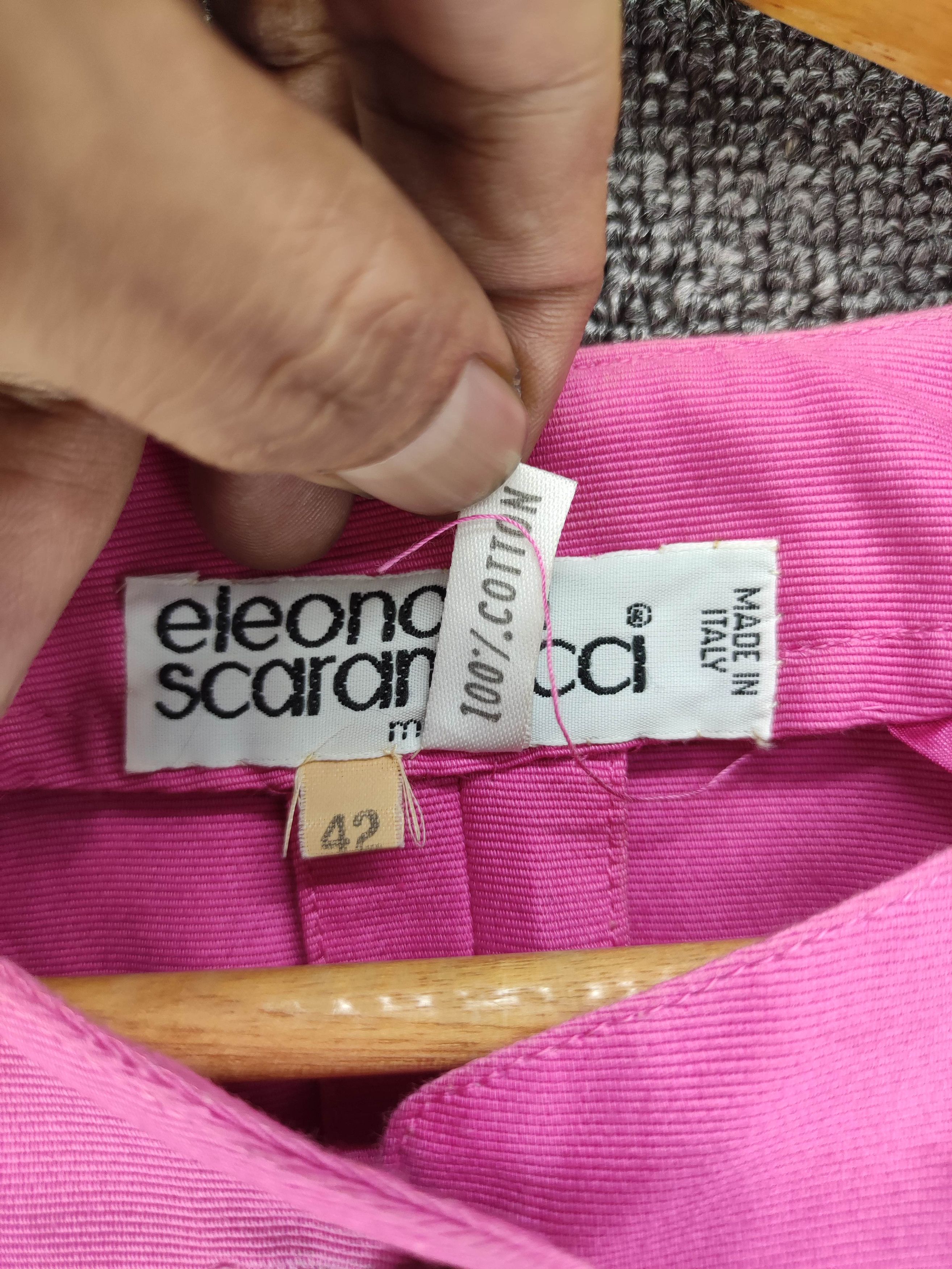 Vintage Vintage Eleonora Scaramucci Milano Short Sleeve Coat Jacket Size S / US 4 / IT 40 - 7 Thumbnail