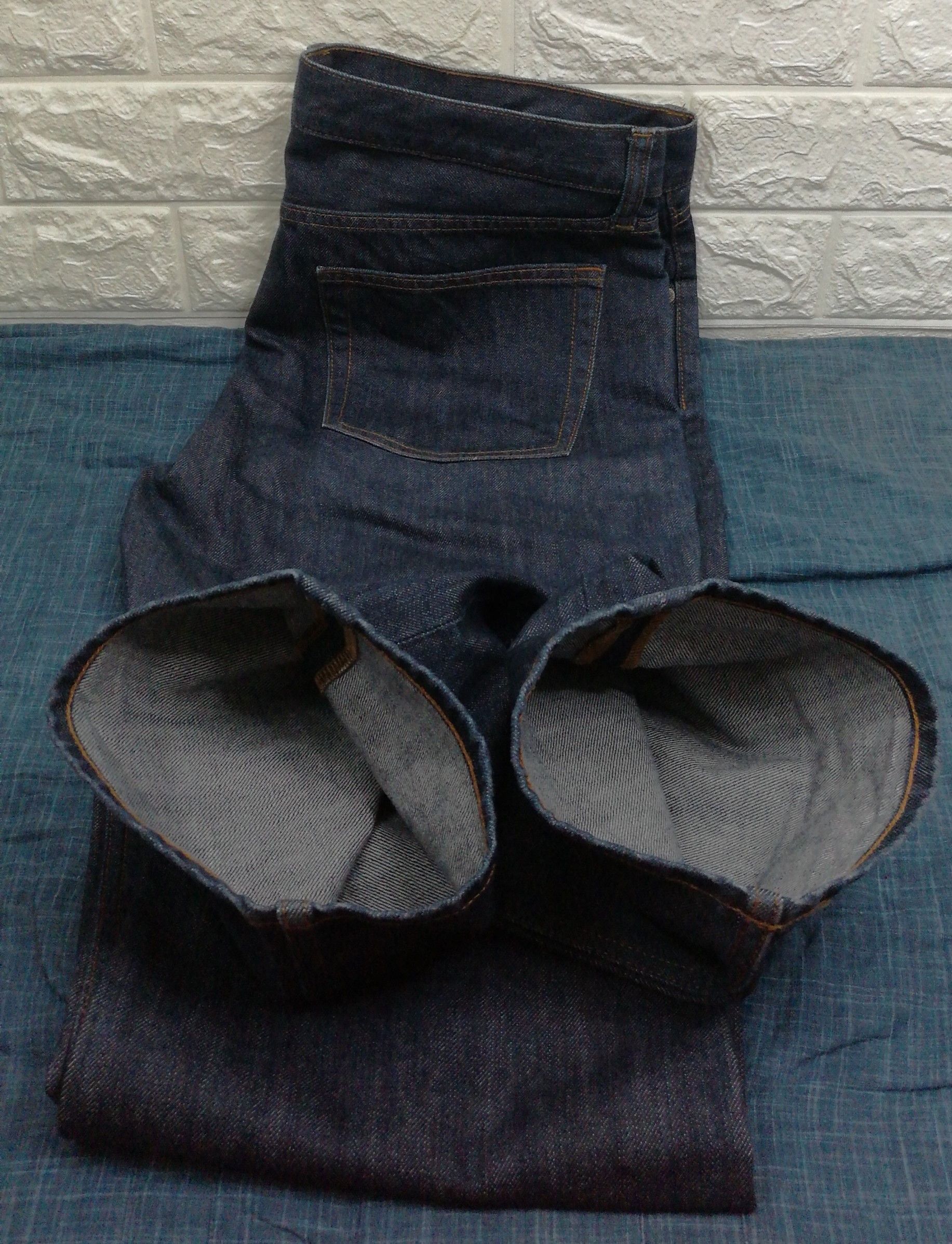 Uniqlo Japanese Brand Uniqlo Indigo Blue Jeans Size US 36 / EU 52 - 11 Thumbnail