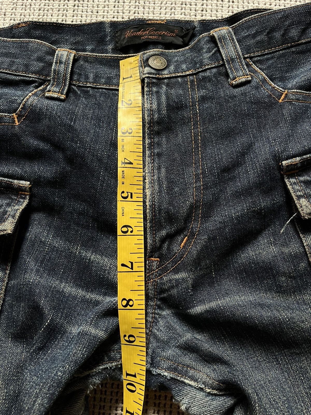 Undercover Undercover AW02 Witch Cargo Denim Bush pants Size US 31 - 13 Thumbnail