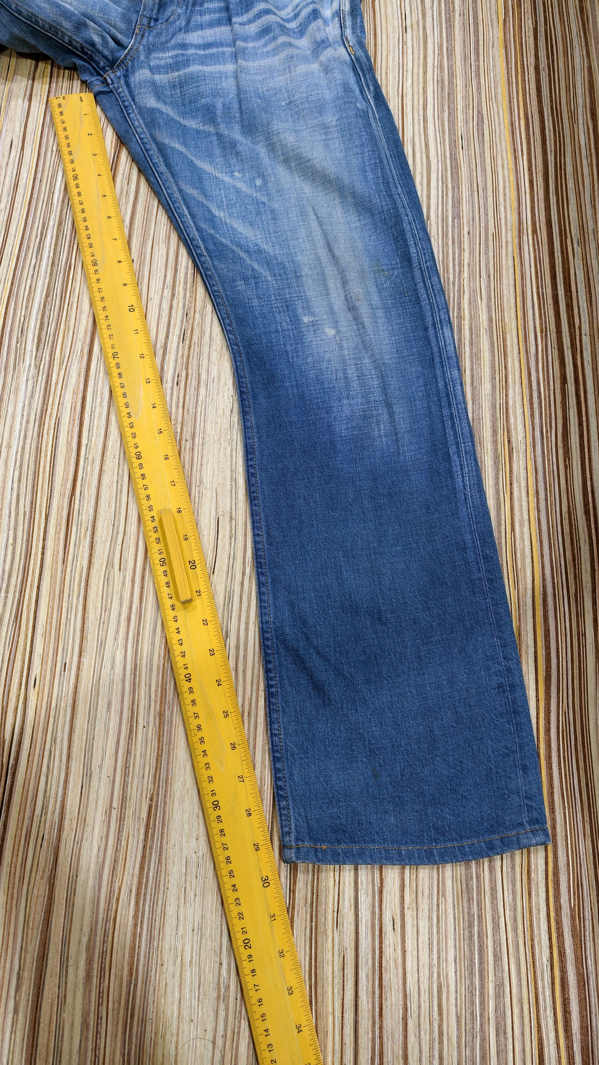 Japanese Brand Flared jeans back number Size US 34 / EU 50 - 9 Thumbnail