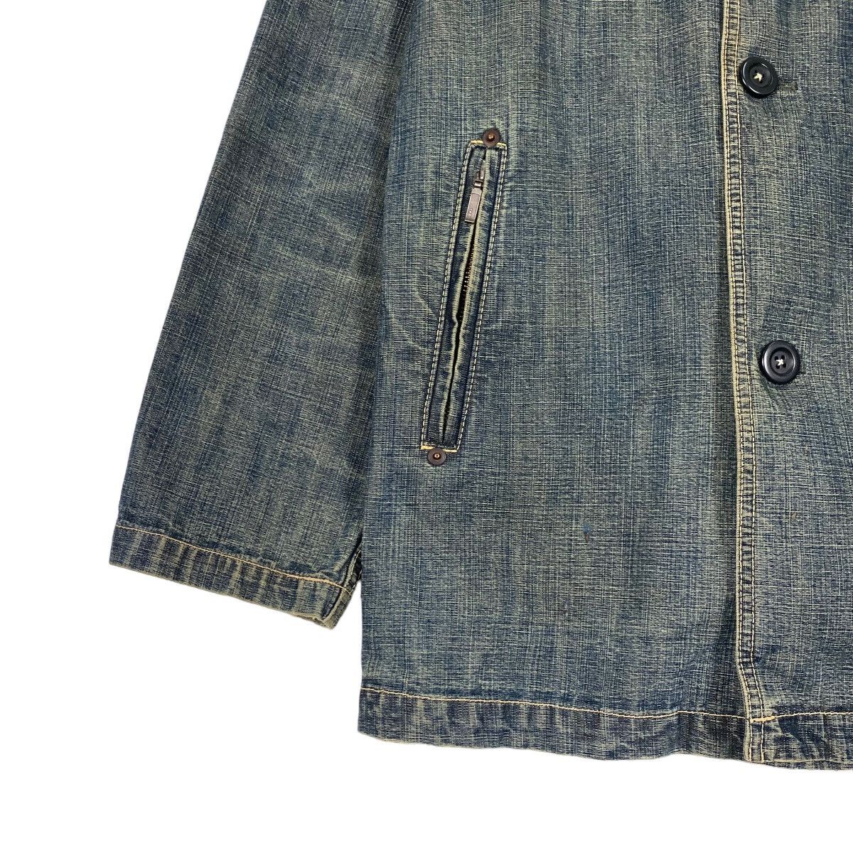 ABAHOUSE × Japanese Brand Abahouse double breasted denim jacket Size US M / EU 48-50 / 2 - 7 Thumbnail