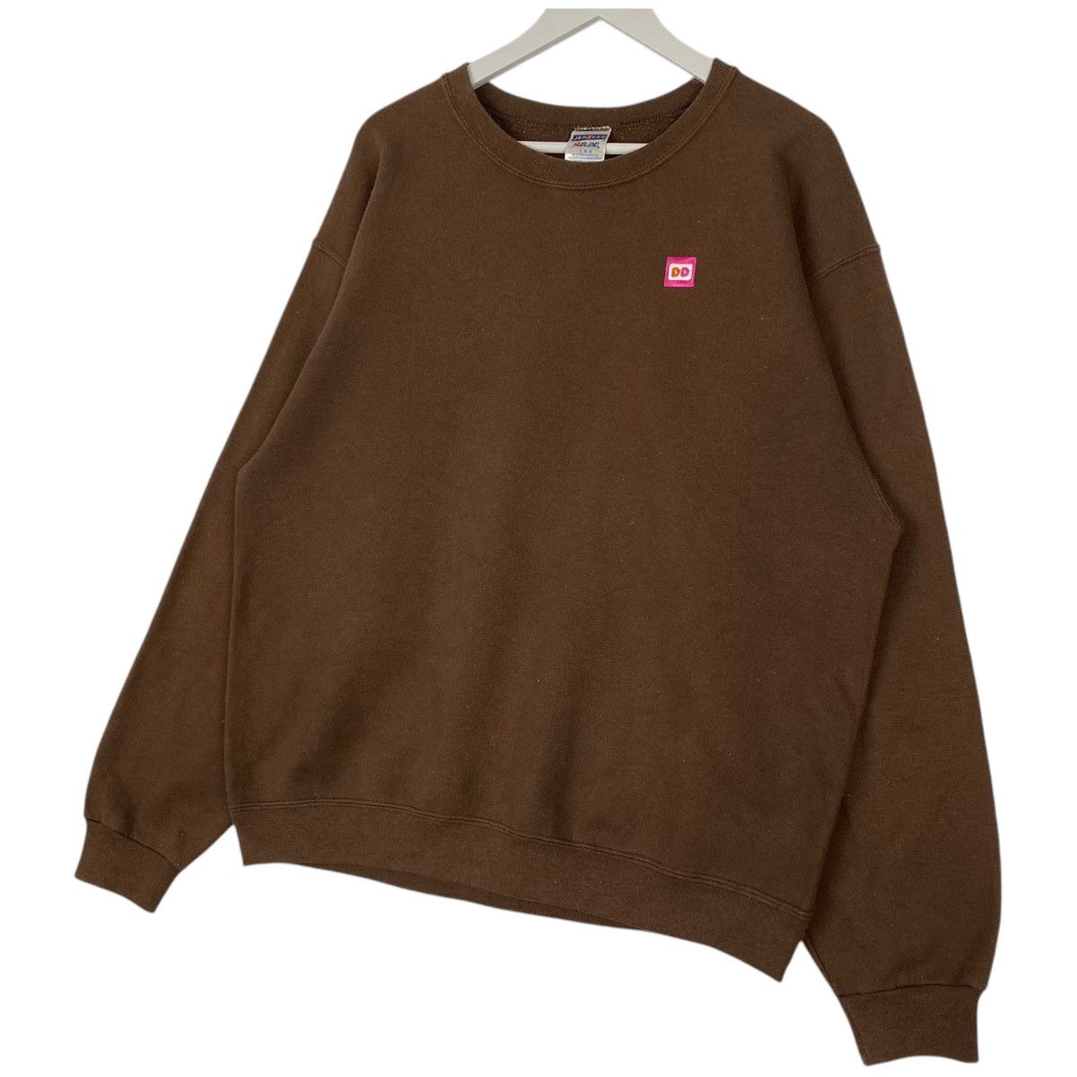 Jerzees Vintage Jerzees Embroidered Crewneck Sweatshirt Brown Size US M / EU 48-50 / 2 - 2 Thumbnail