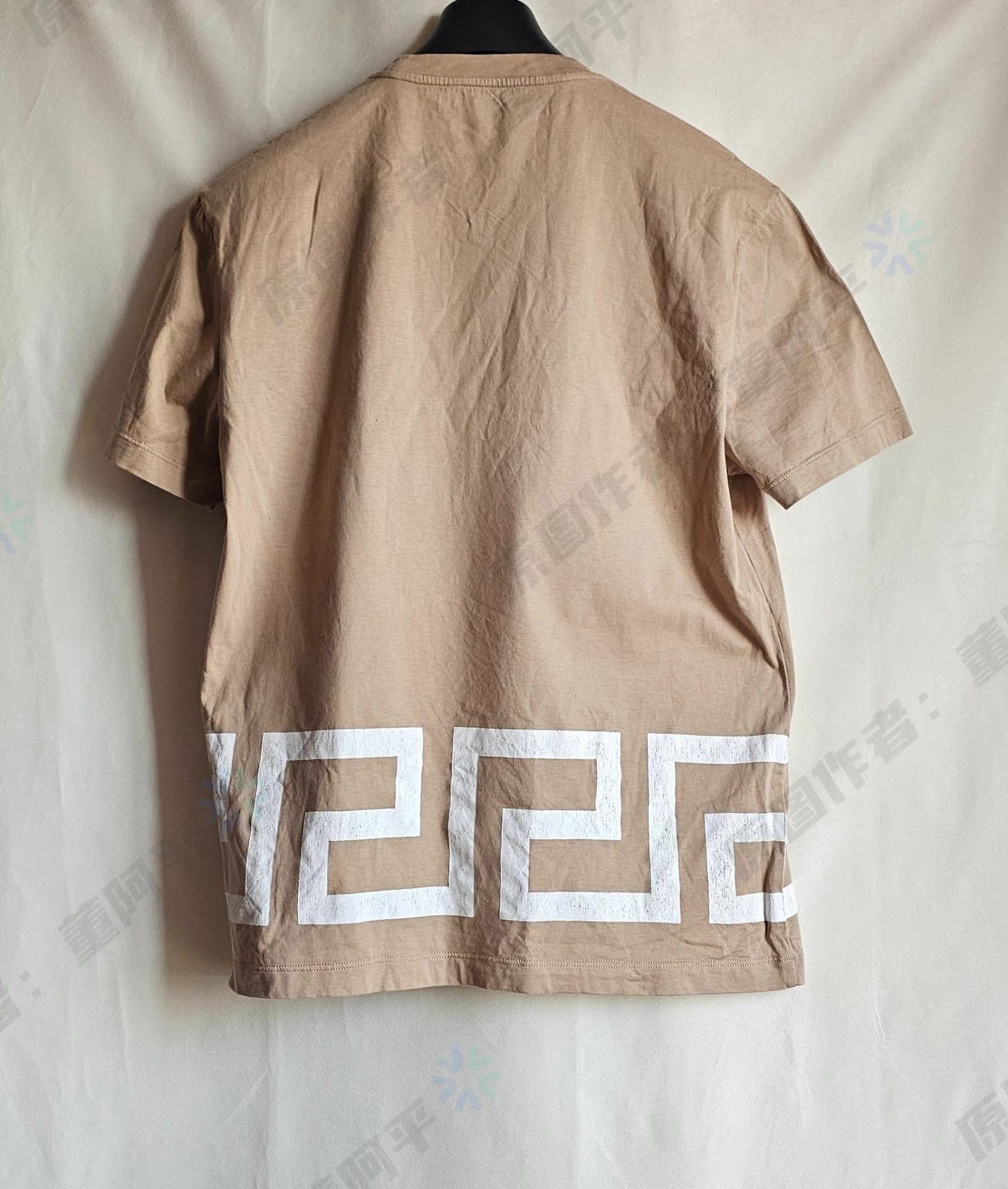 Versace Versace men's short-sleeve T-shirt。 Q4 Size US M / EU 48-50 / 2 - 5 Thumbnail