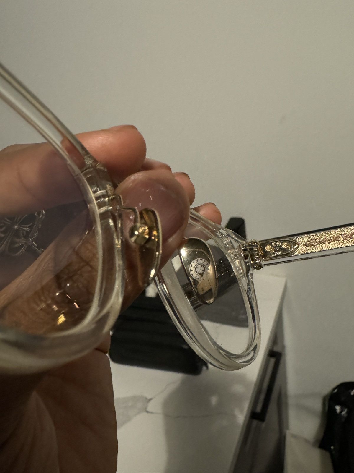 Chrome Hearts Chrome Hearts DINGALONGLINGLONG Frames Size ONE SIZE - 5 Thumbnail