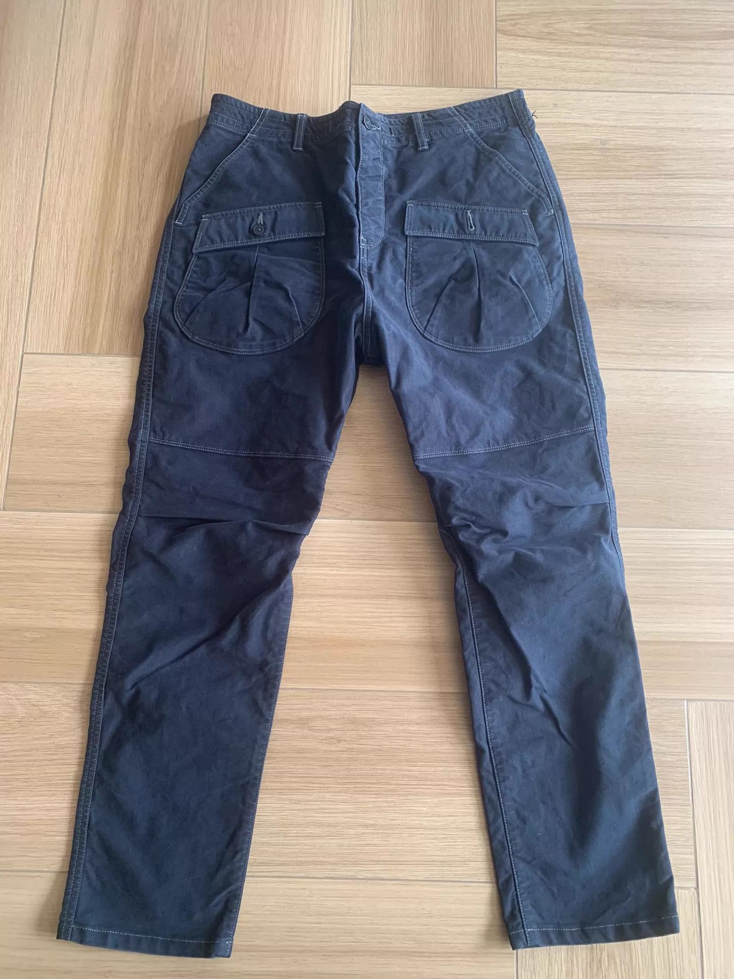 COLIMBO COLIMBO Multi-Pocket Cargo Pants Navy Blue L Like New Size US 34 / EU 50 - 1 Thumbnail