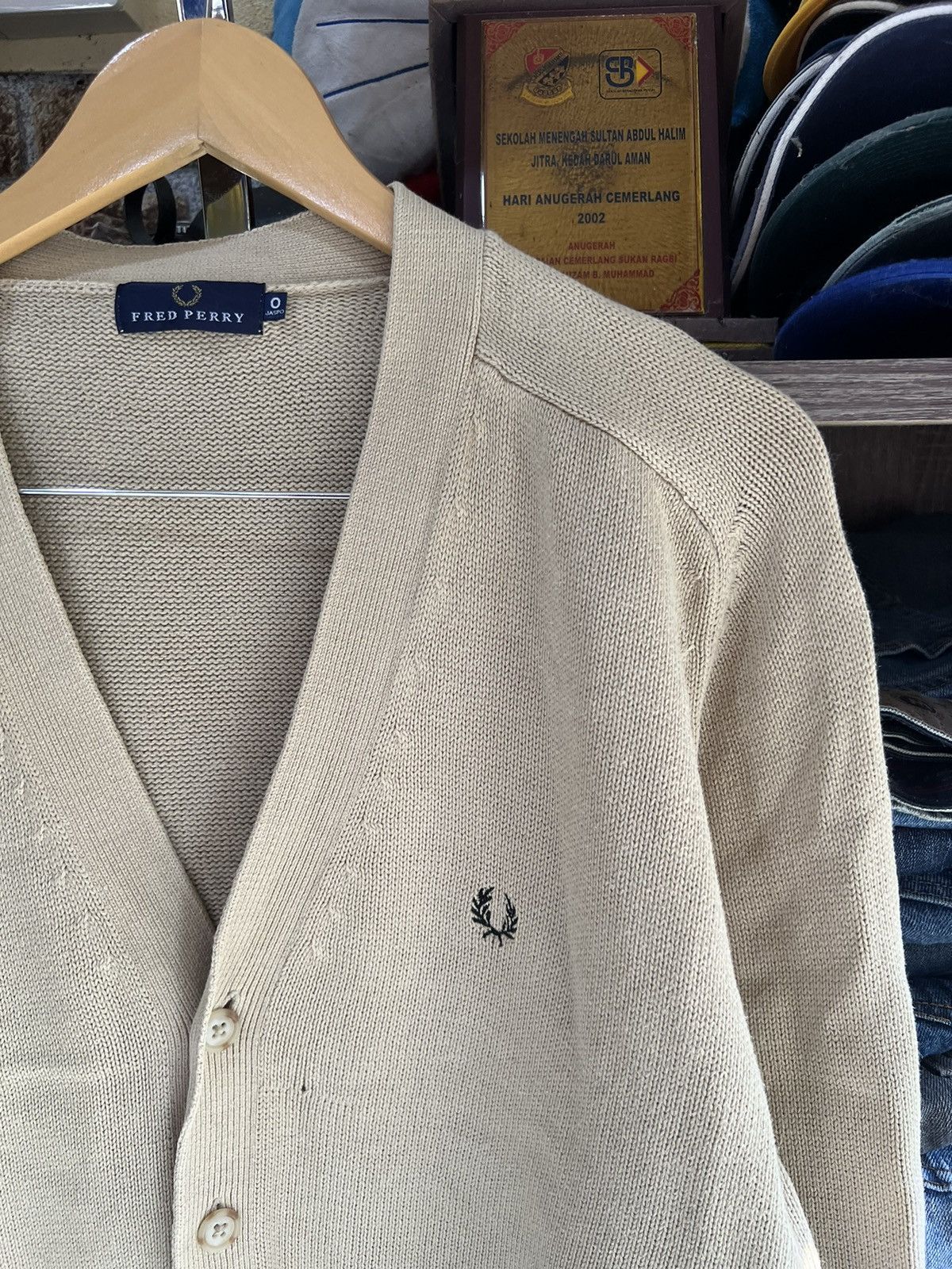 Fred Perry 🔥Fred Perry Knit Cardigan Size US XL / EU 56 / 4 - 8 Thumbnail