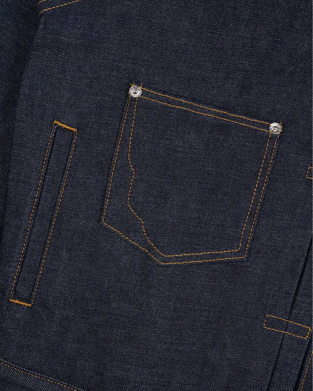 A.P.C. × Brain Dead Brain Dead x A.P.C. Selvedge Trucker Jacket - Indigo Size US S / EU 44-46 / 1 - 11 Thumbnail