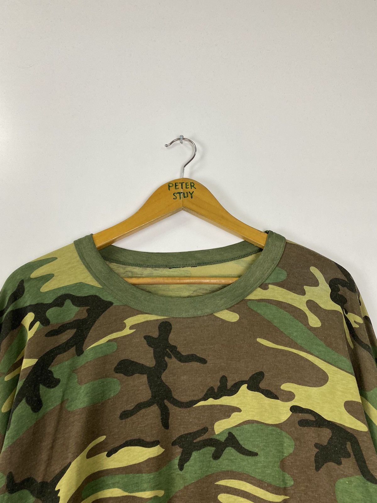 Vintage Vintage Army Long Sleeve Shirt Size US XL / EU 56 / 4 - 6 Thumbnail
