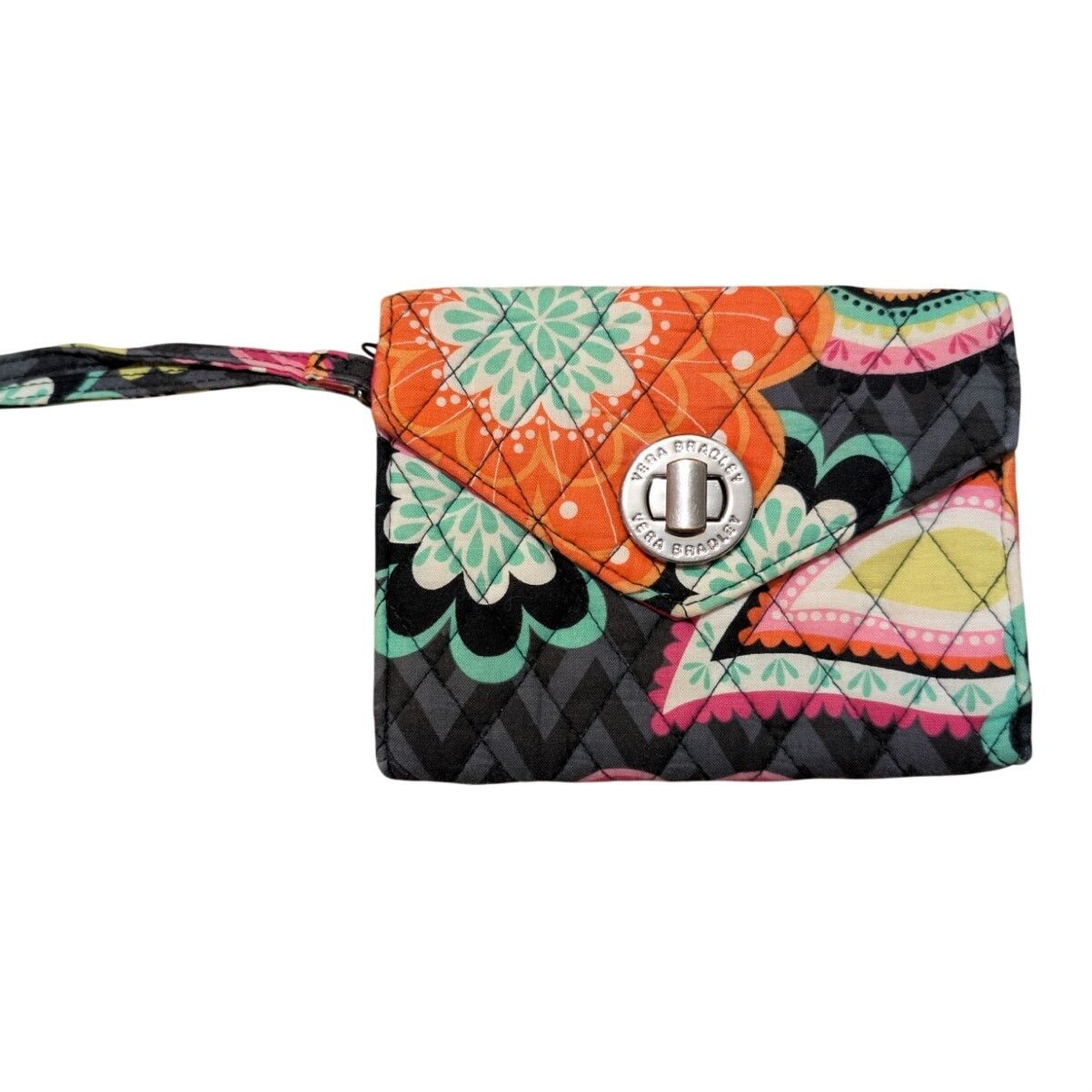 Vera Bradley RETIRED 5-PC Vera Bradley "Ziggy Zinna" Glenna Shoulder Bag Size ONE SIZE - 9 Thumbnail