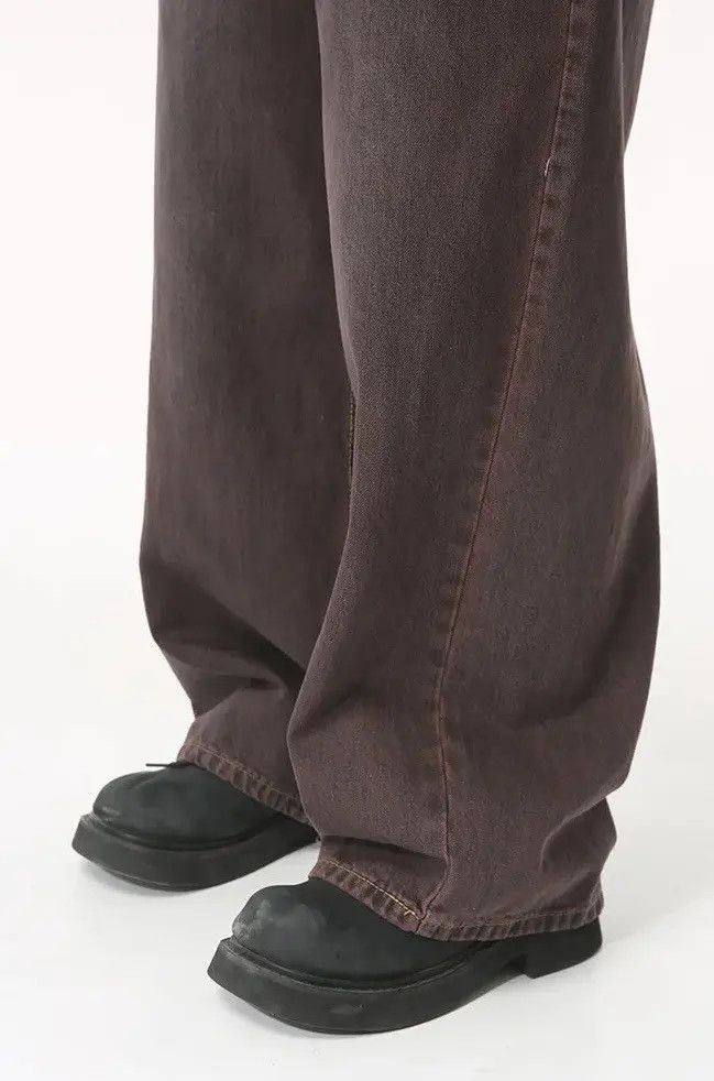 Japanese Brand Vintage Baggy Jeans Straight Pants Street Style Casual Size US 32 / EU 48 - 5 Thumbnail