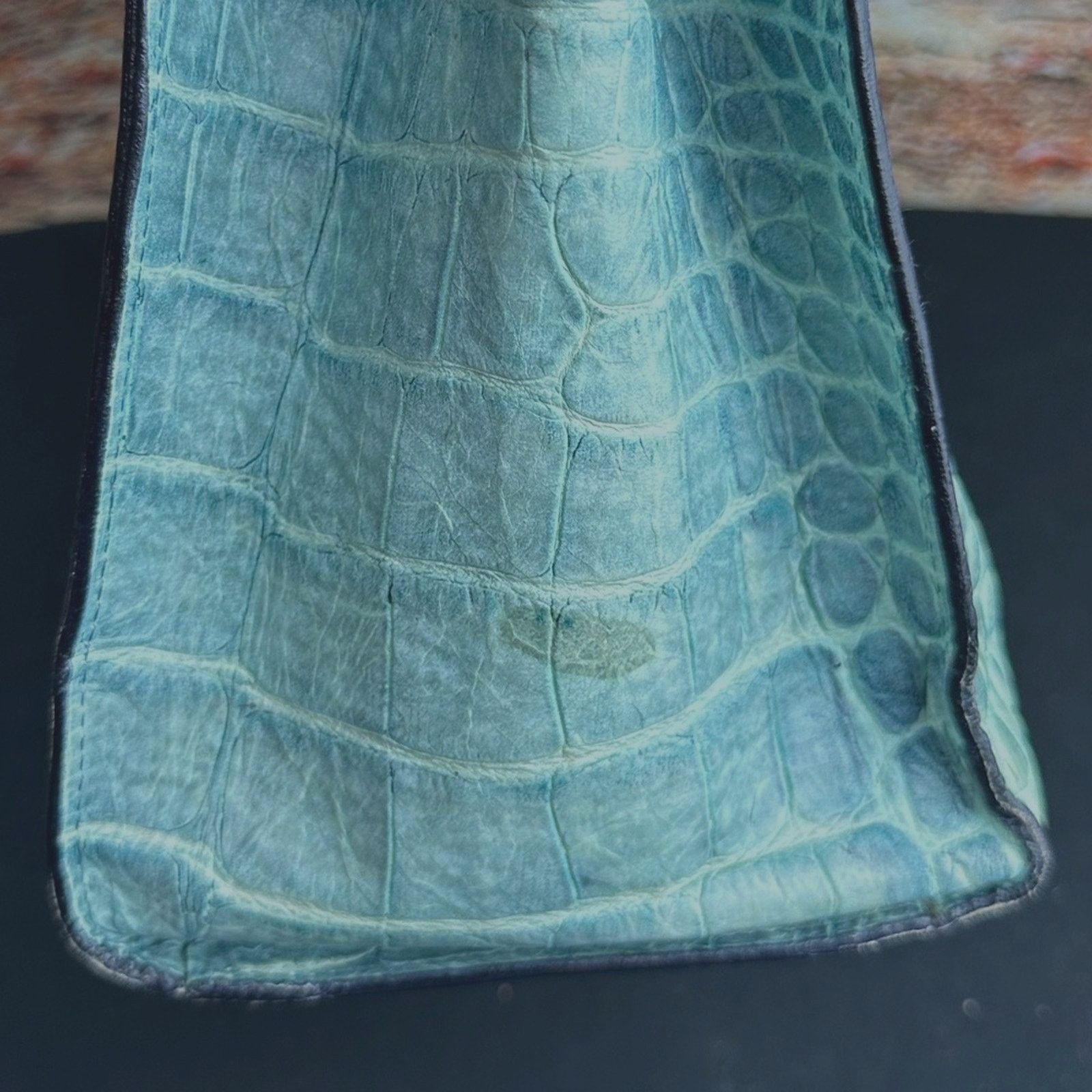 Dooney & Bourke Dooney & Bourke Green Crocodile Embossed Shoulder Bag Size ONE SIZE - 8 Thumbnail