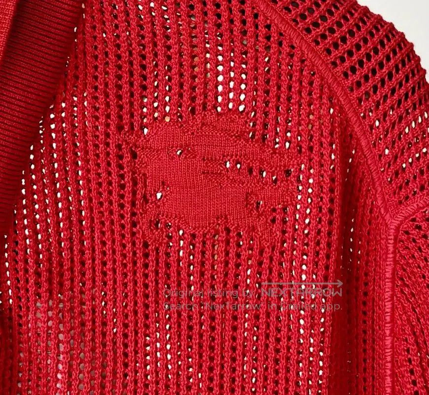 Burberry Burberry Red Short Sleeve Polo Shirt. Size US M / EU 48-50 / 2 - 6 Thumbnail