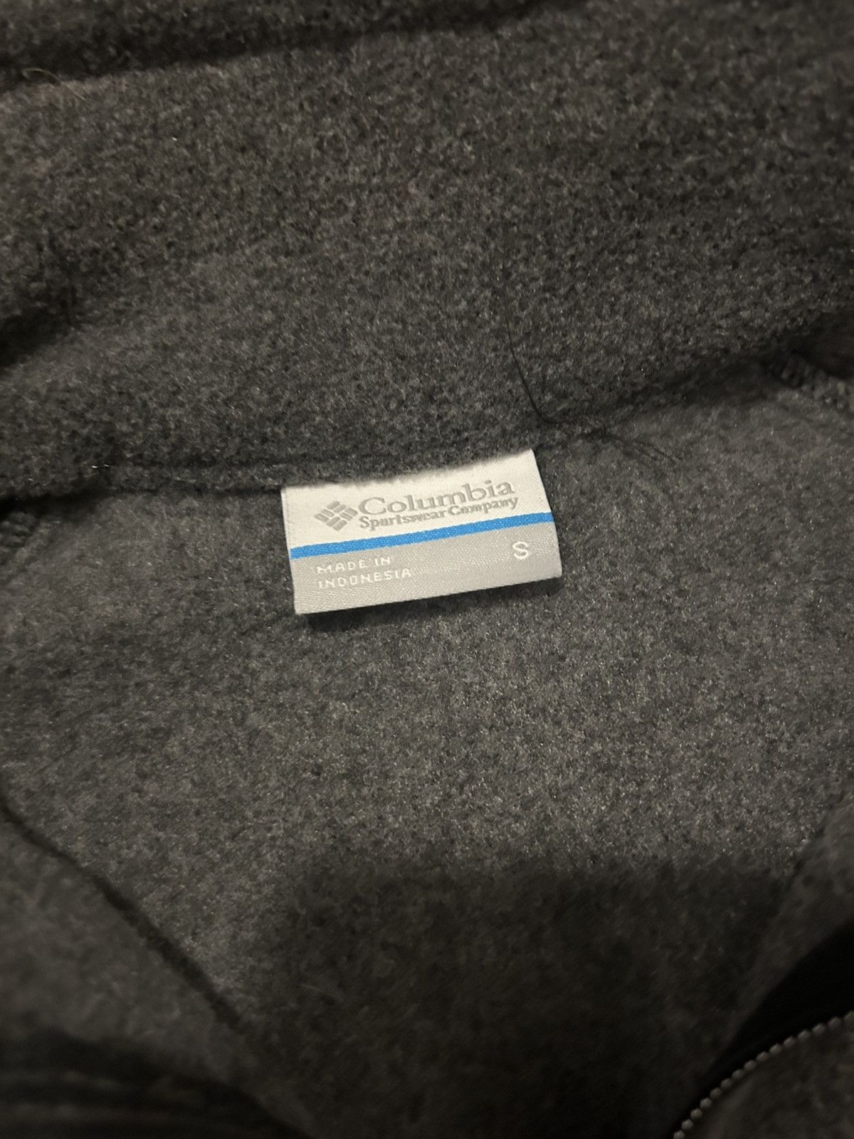 Columbia Columbia Vintage Fleece Pullover Jacket Small Grey and Black Size US S / EU 44-46 / 1 - 3 Thumbnail