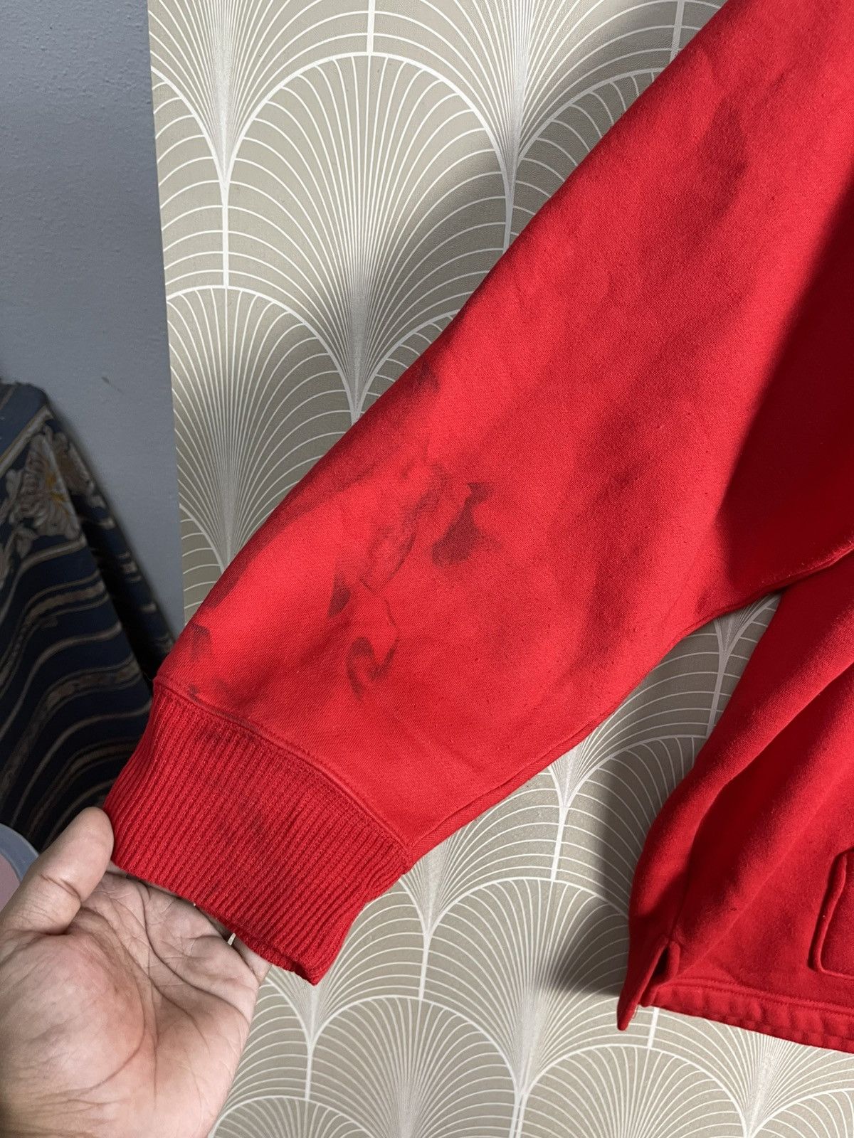 Japanese Brand × Vintage VINTAGE Y2K FB COUNTY HOODIE RED COLOUR Size US L / EU 52-54 / 3 - 5 Thumbnail