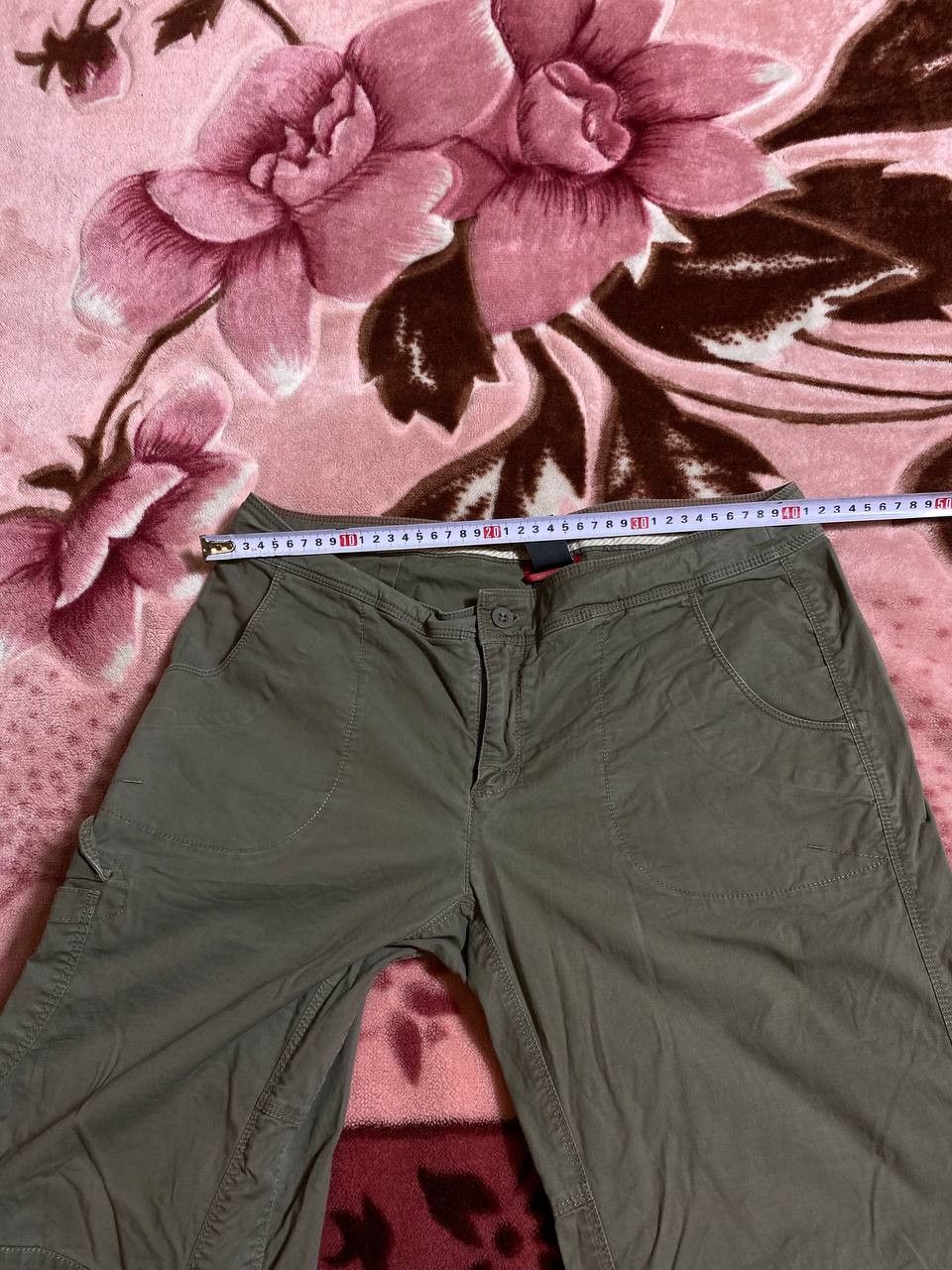 The North Face Crazy The North Face Baggy Y2K Skater Cargo Shorts Size US 31 - 15 Thumbnail