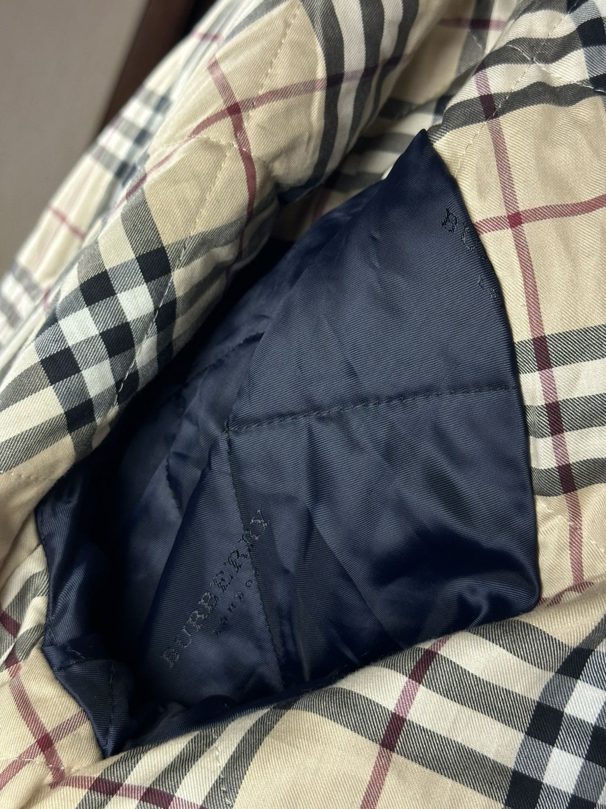 Burberry × Vintage Burberry London Vintage Trench Coat Men’s Cashmere Jacket Size US M / EU 48-50 / 2 - 10 Thumbnail