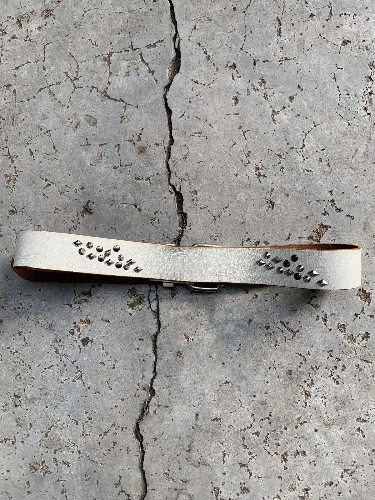 90s Studded Leather Belt