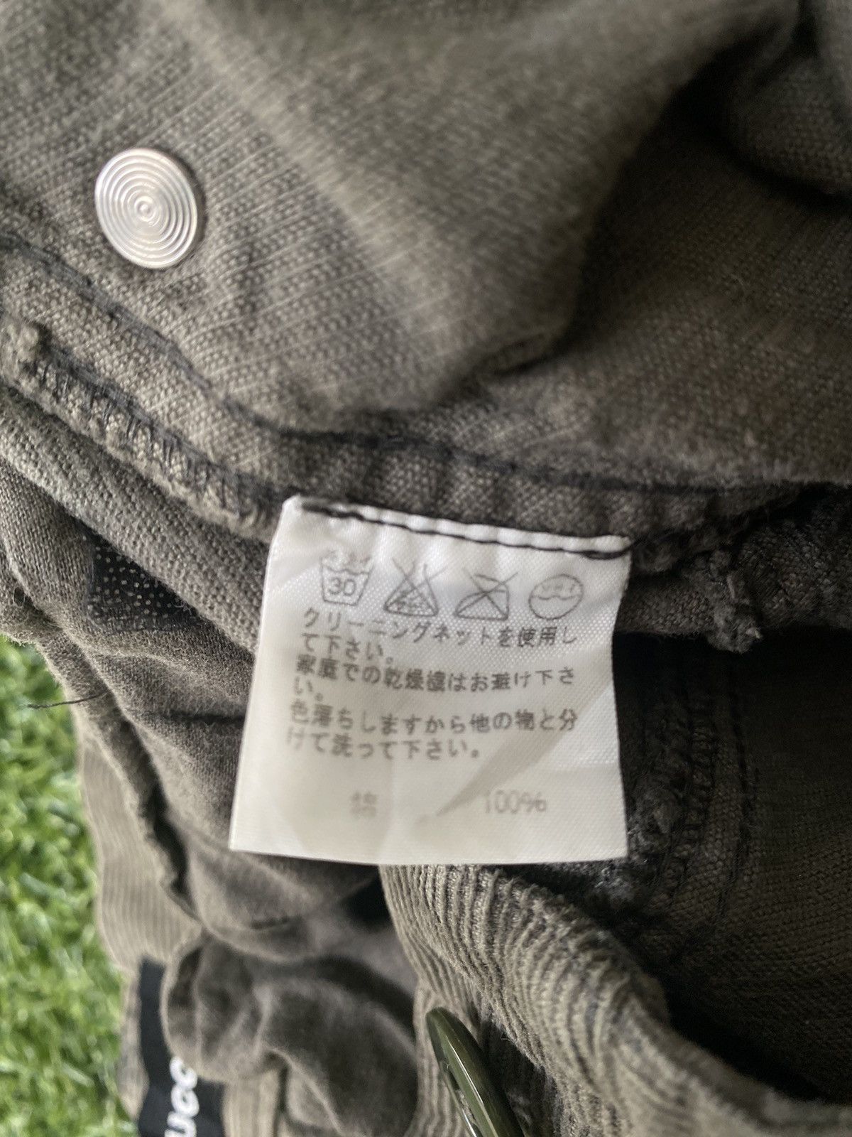 CABANE de ZUCCa × Issey Miyake × Zucca Vintage Zucca Issey Miyake Corduroy Pants Size US 30 / EU 46 - 8 Thumbnail
