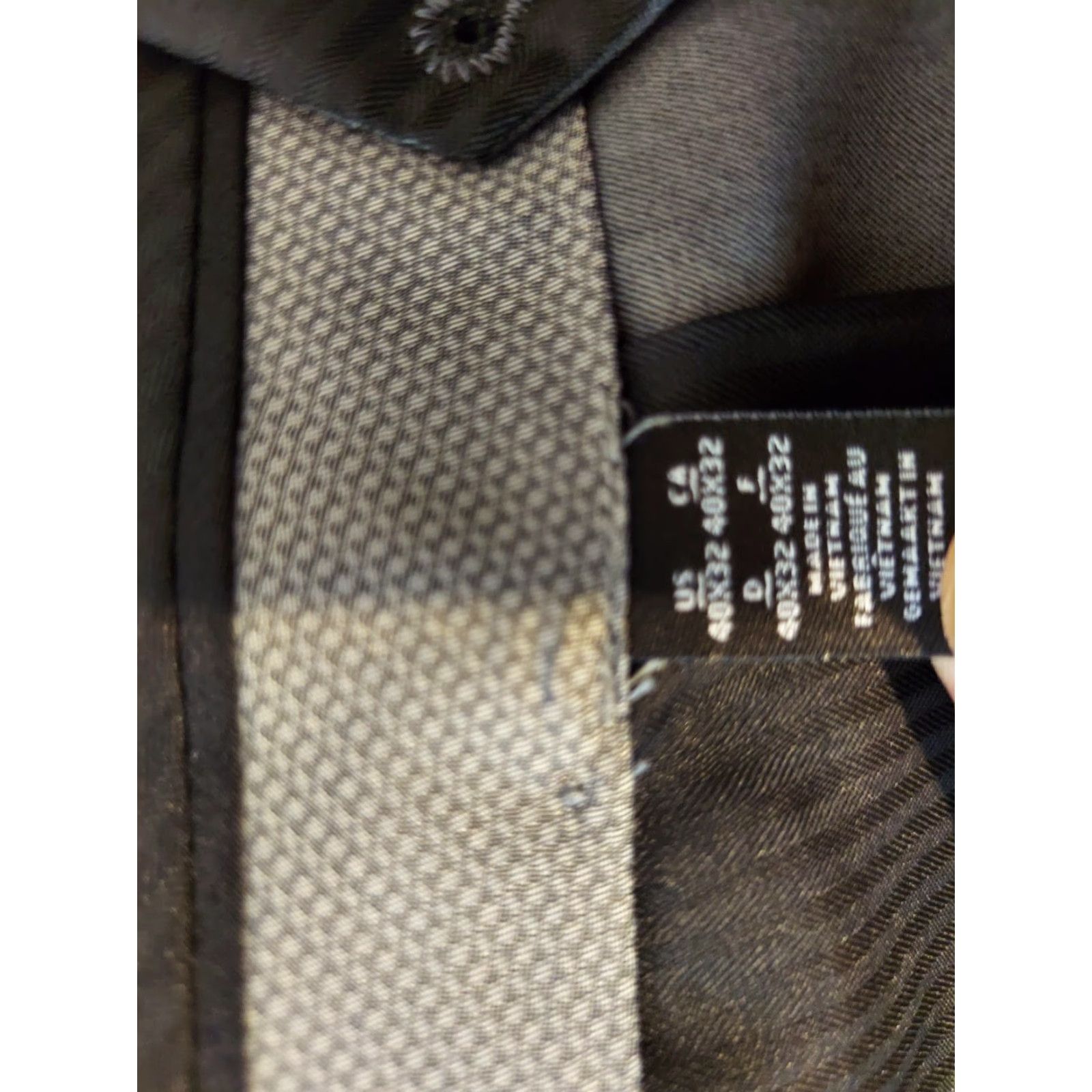 Saks Fifth Avenue Saks Fifth Avenue Dress Pants Mens 40x32 Gray Slacks Chino Trouser Size US 40 / EU 56 - 6 Thumbnail