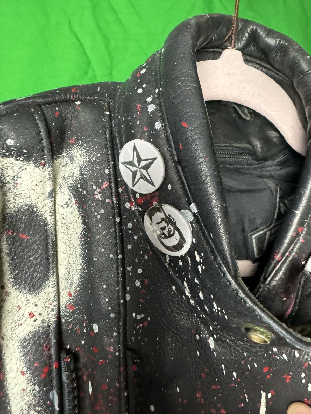 Band Tees × Vintage Vintage 80s Punk Jacket Leather + Kevlar Size US XXL / EU 58 / 5 - 3 Thumbnail