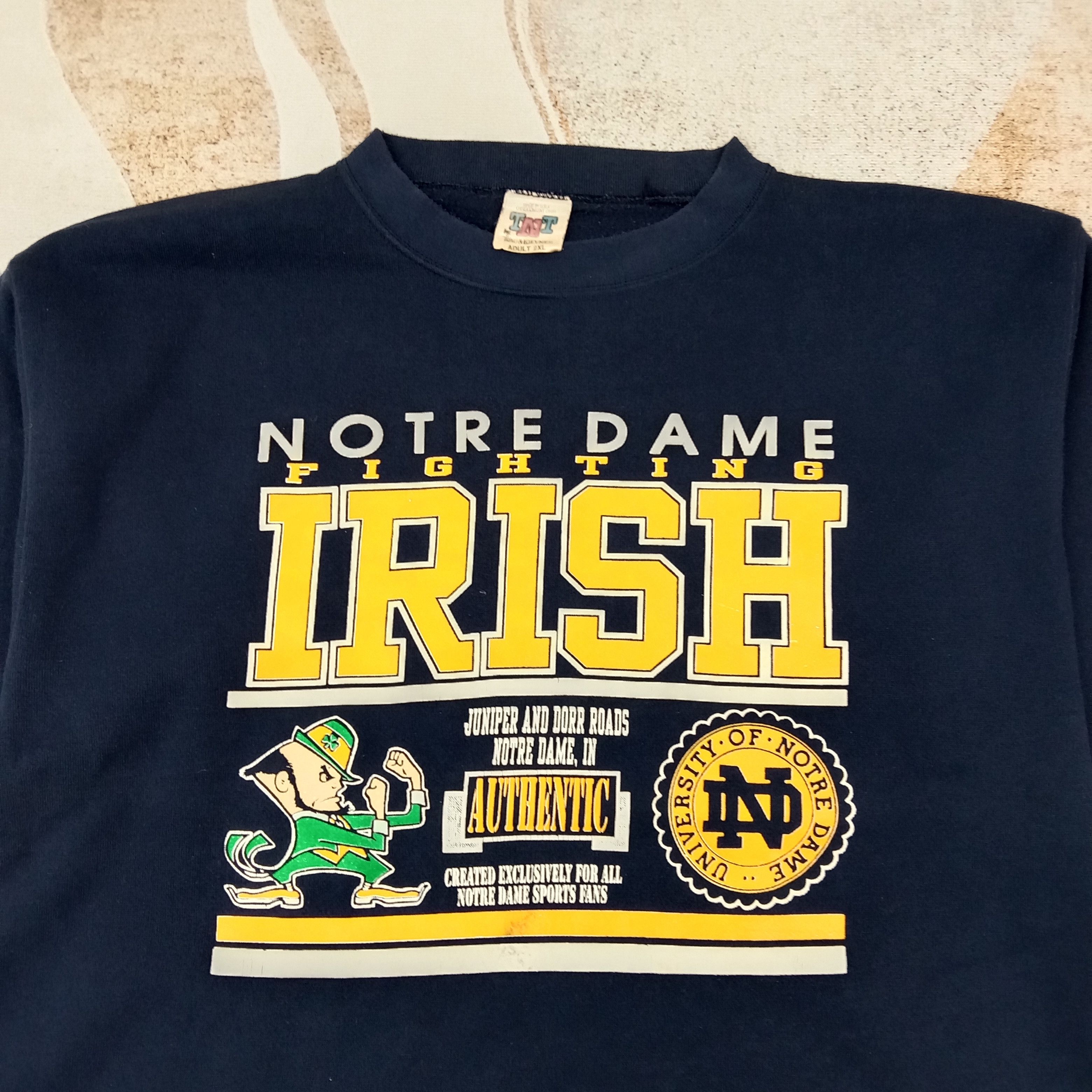 NFL Notre Dame Irish Football Sweatshirt C263N11 Size US L / EU 52-54 / 3 - 2 Thumbnail