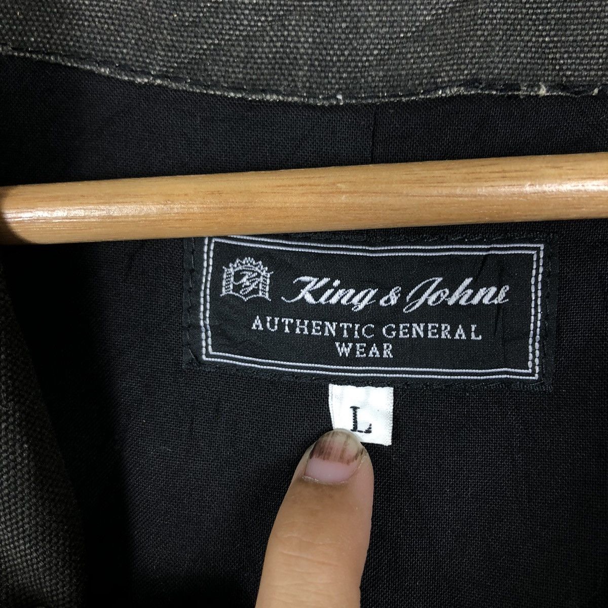 Japanese Brand 🔥VINTAGE LONG JACKET CONSTRUCTED KING & JOHN JAPAN Size US L / EU 52-54 / 3 - 13 Thumbnail