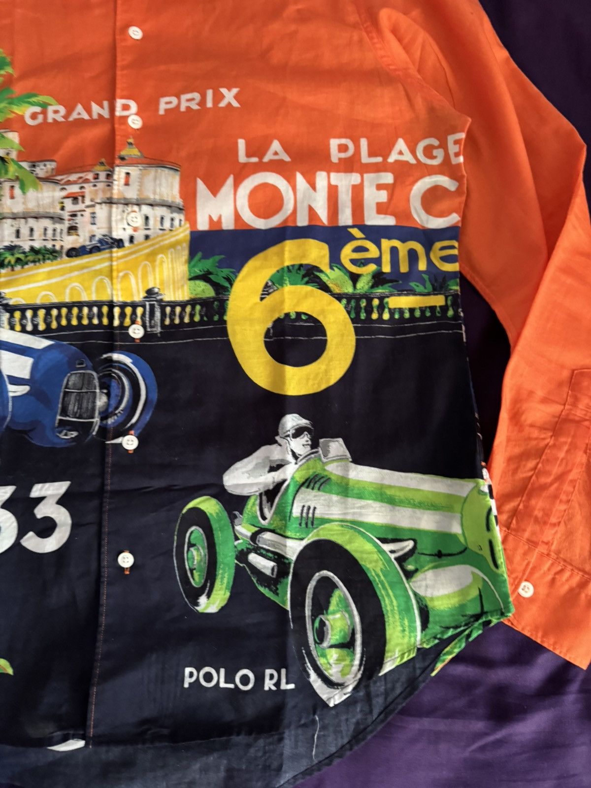 Polo Ralph Lauren Polo Ralph Lauren Monte Carlo button down Size US M / EU 48-50 / 2 - 3 Thumbnail