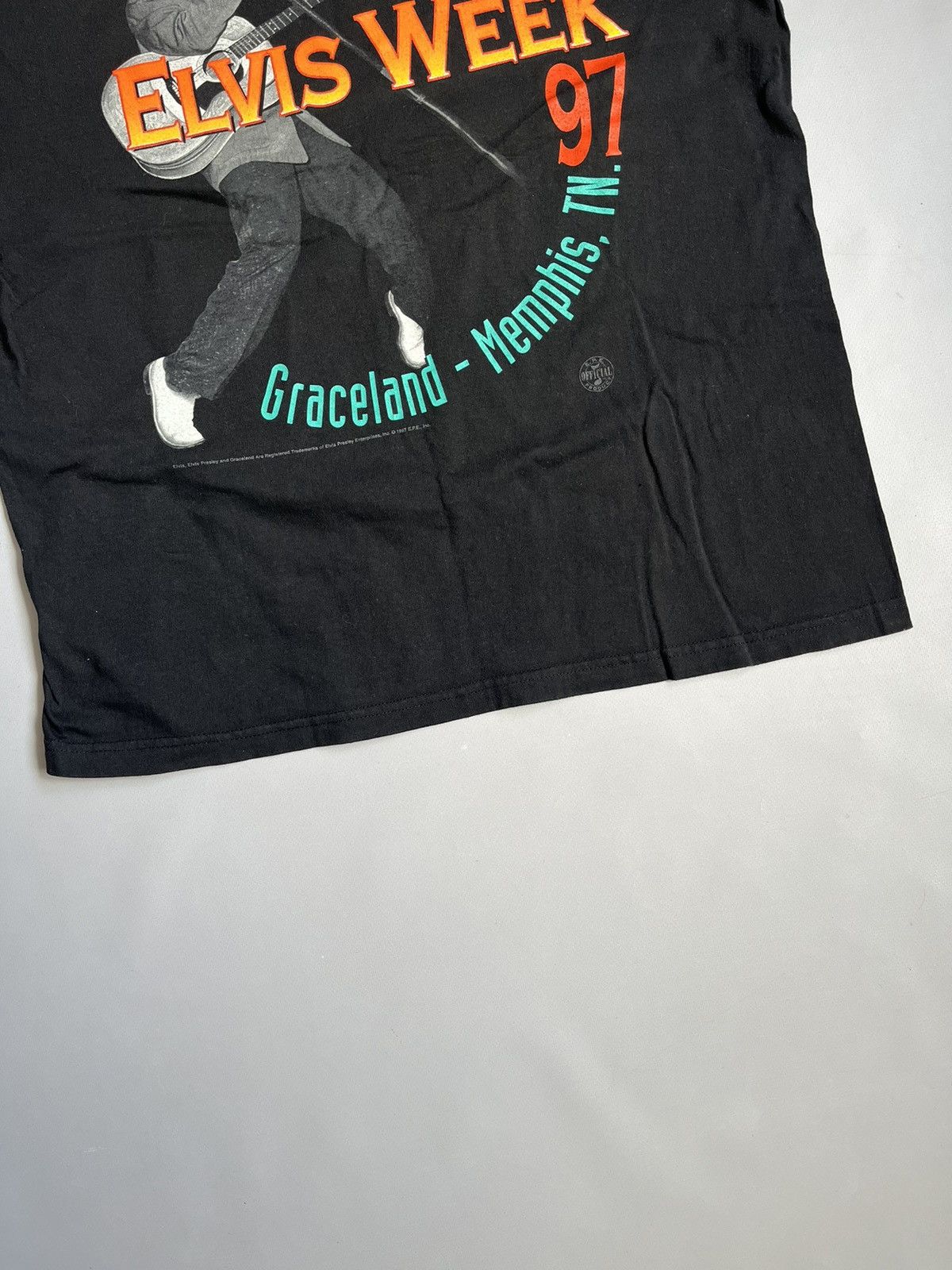 Other Vintage 90s Elvis Presley Week 1997 Single Stitch T-shirt Size US L / EU 52-54 / 3 - 9 Thumbnail