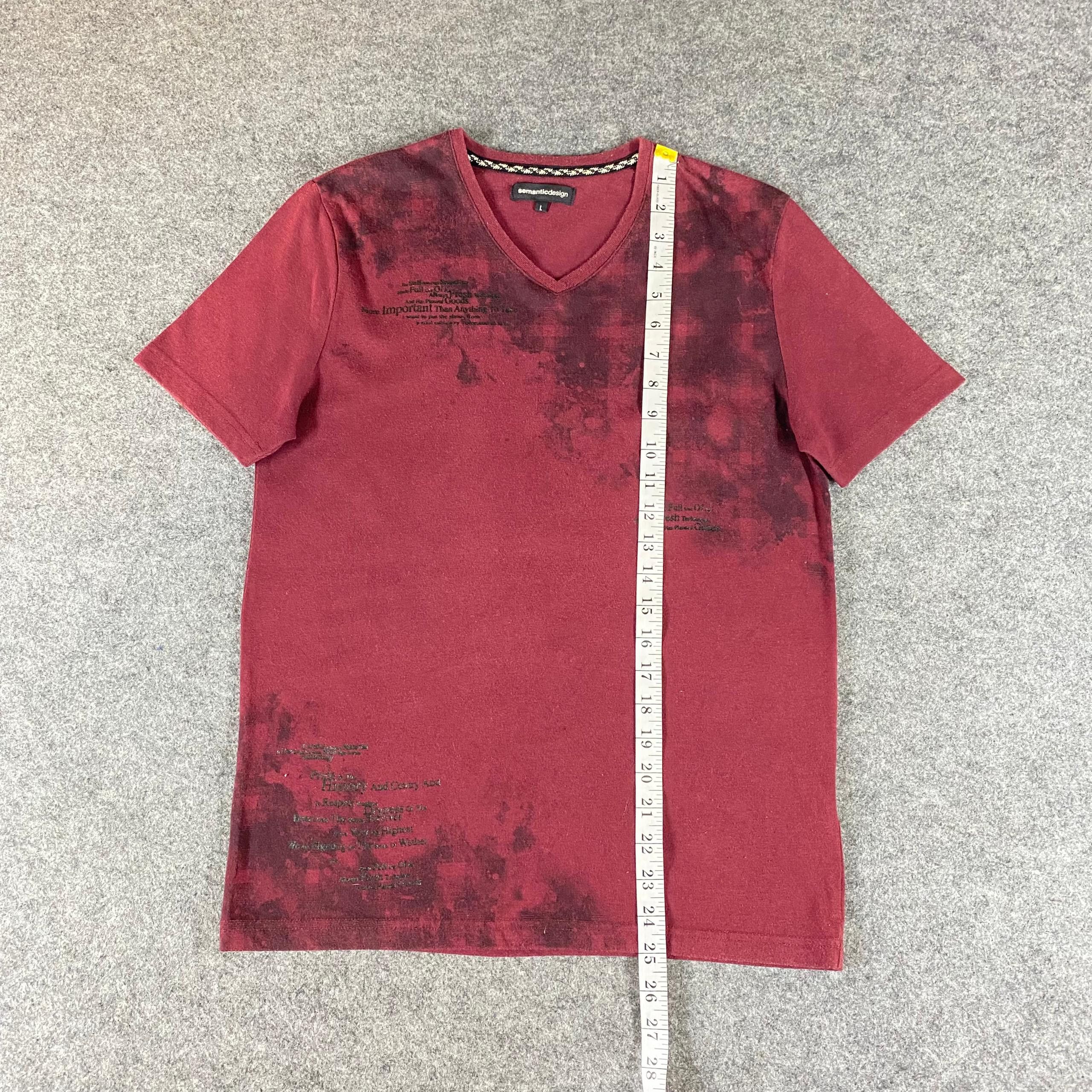 semanticdesign Vintage Semantic Design Streetwear Tshirt Size US L / EU 52-54 / 3 - 4 Thumbnail