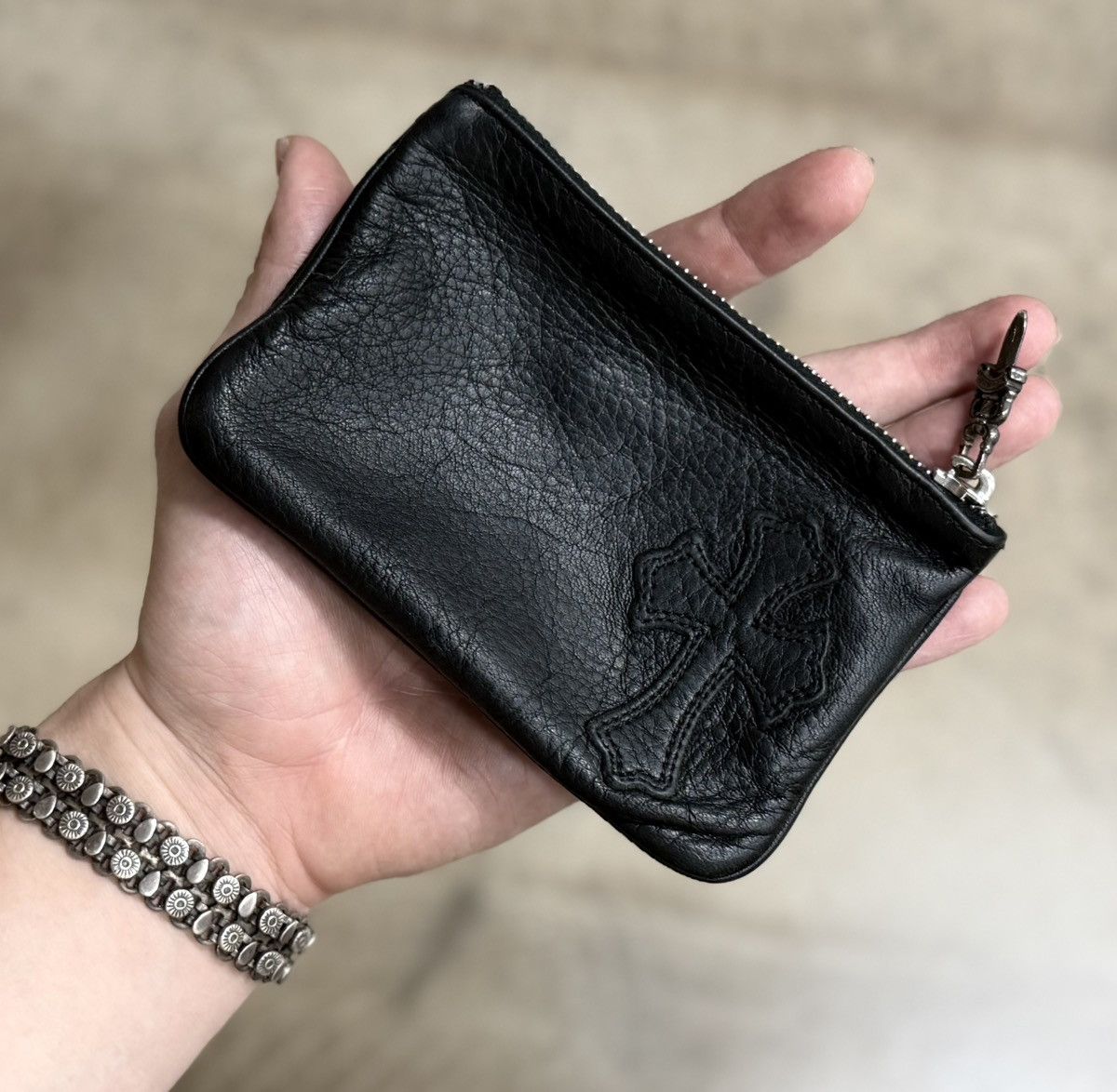 Chrome Hearts Chrome Hearts Leather Wallet Size ONE SIZE - 1 Thumbnail