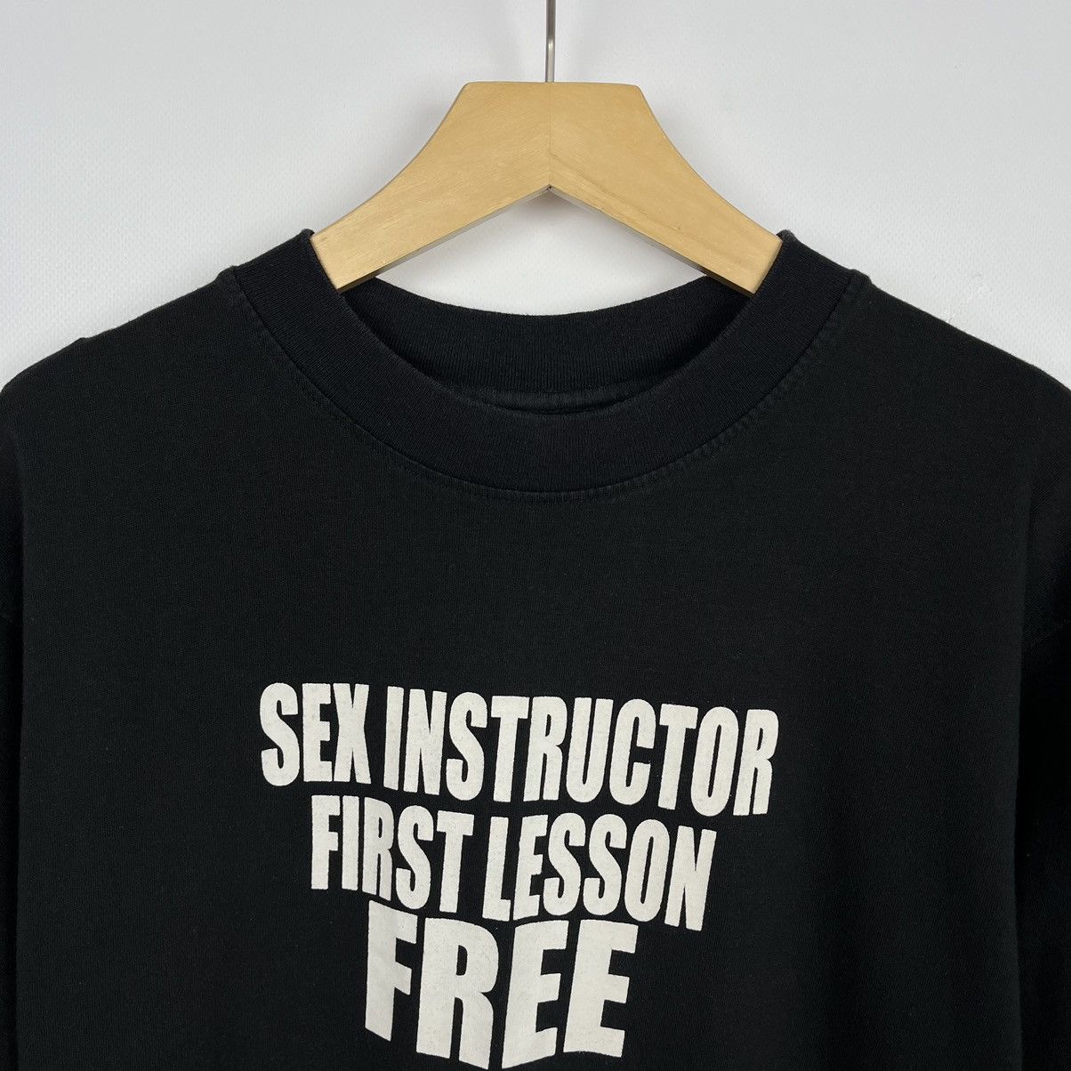 Vintage Vintage Sex Instructor Humor y2k graphic tee 90’s Size US M / EU 48-50 / 2 - 5 Thumbnail