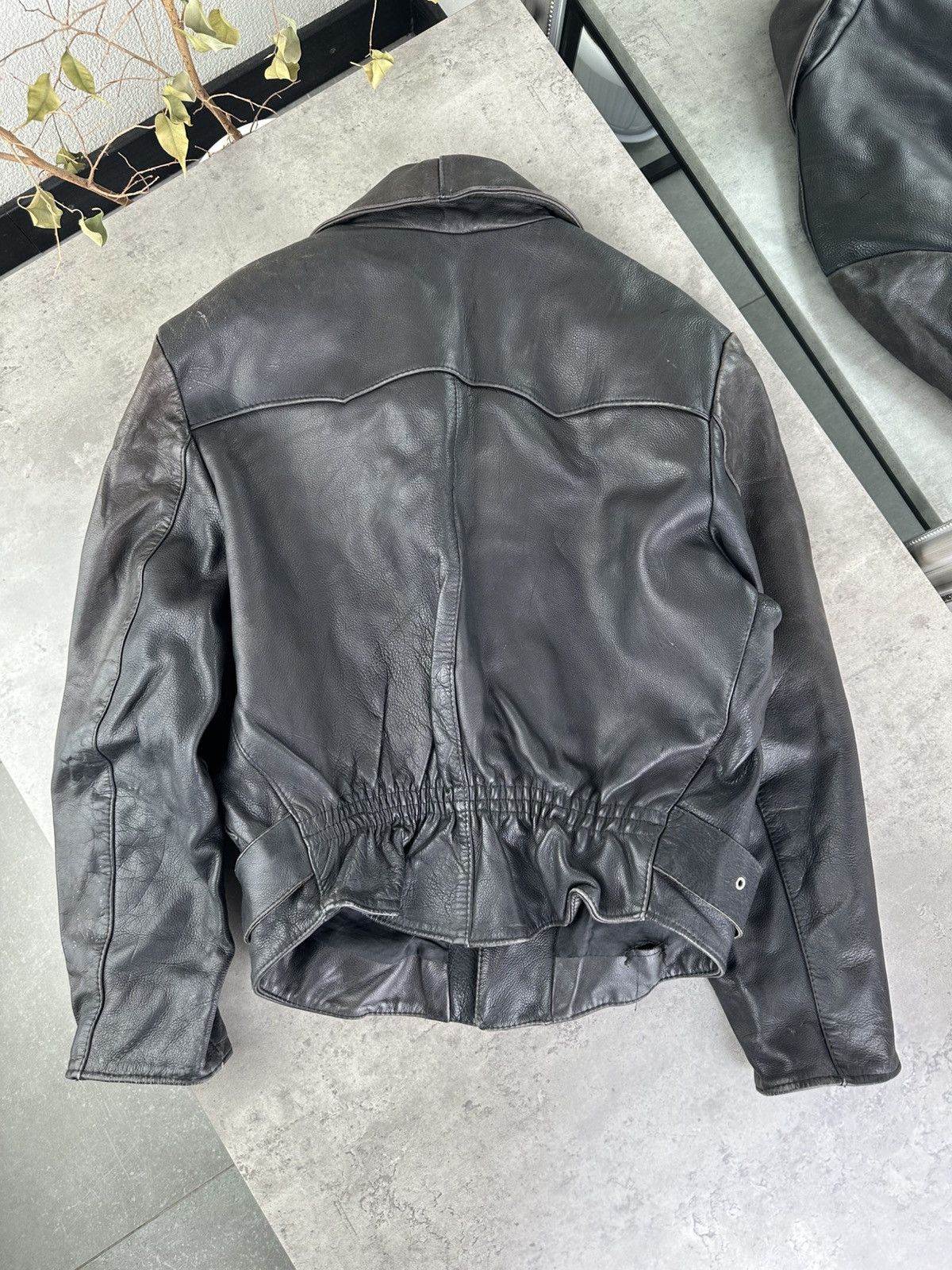 Japanese Brand Vintage Leather Jacket Size L / US 10 / IT 46 - 8 Thumbnail