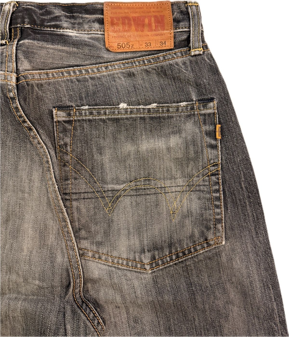 Edwin Japanese Selvedge Edwin Dark Wash Jeans Size US 33 - 2 Thumbnail