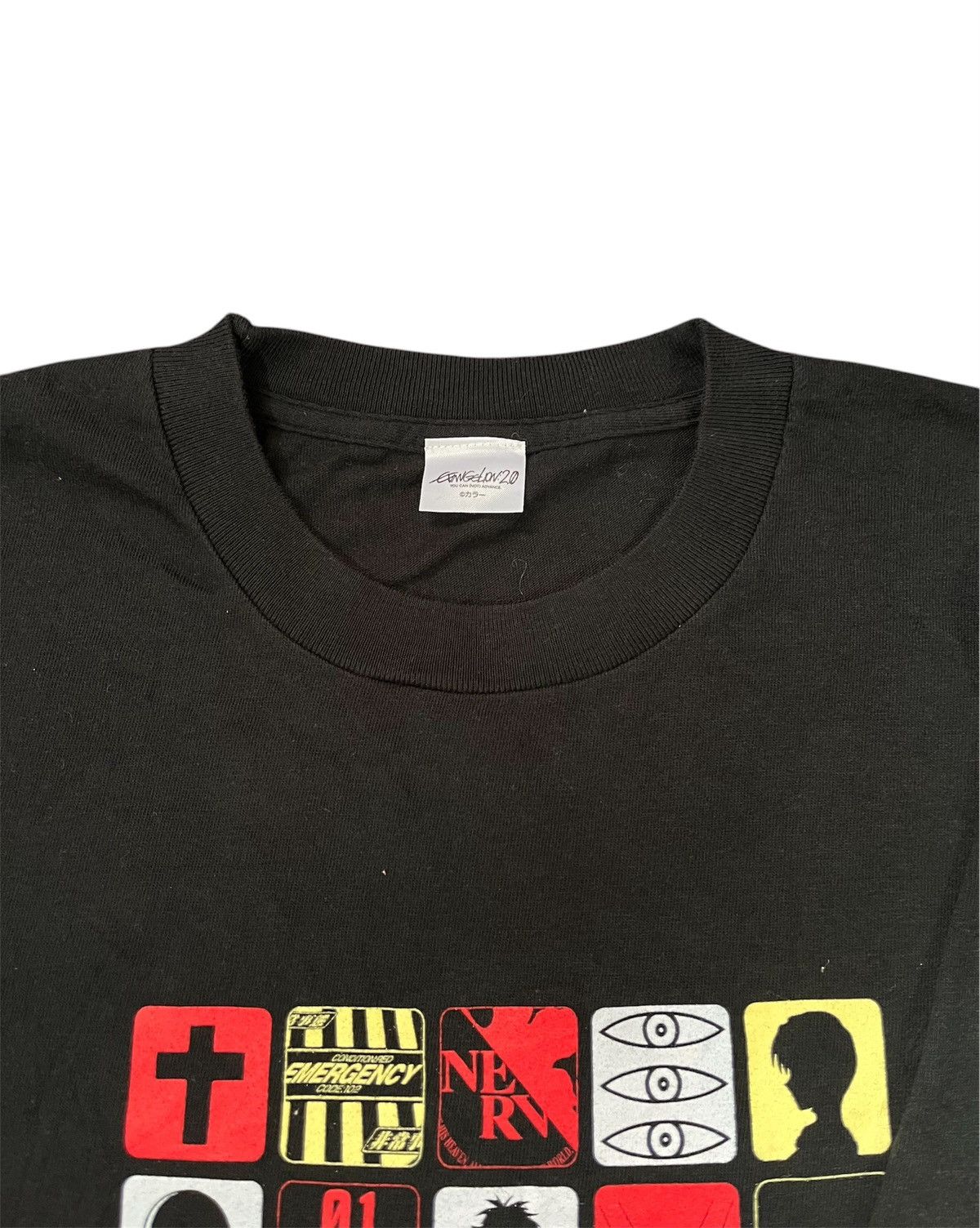 Anime × Vintage Neon genesis evangelion Japanese animated series Size US M / EU 48-50 / 2 - 5 Thumbnail