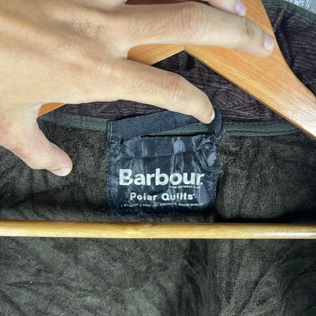 Barbour Vintage Barbour Jacket Suede Bomber fashion corduroy Size US M / EU 48-50 / 2 - 2 Thumbnail