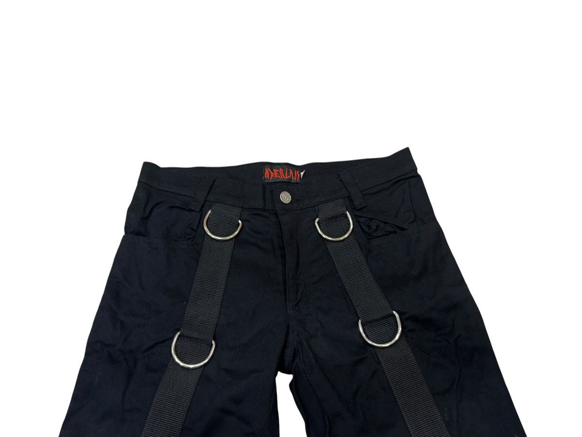 Japanese Brand Aderlass Gothic Buckle Bondage Cyber Punk Trousers W28 L34 Size US 28 / EU 44 - 4 Thumbnail